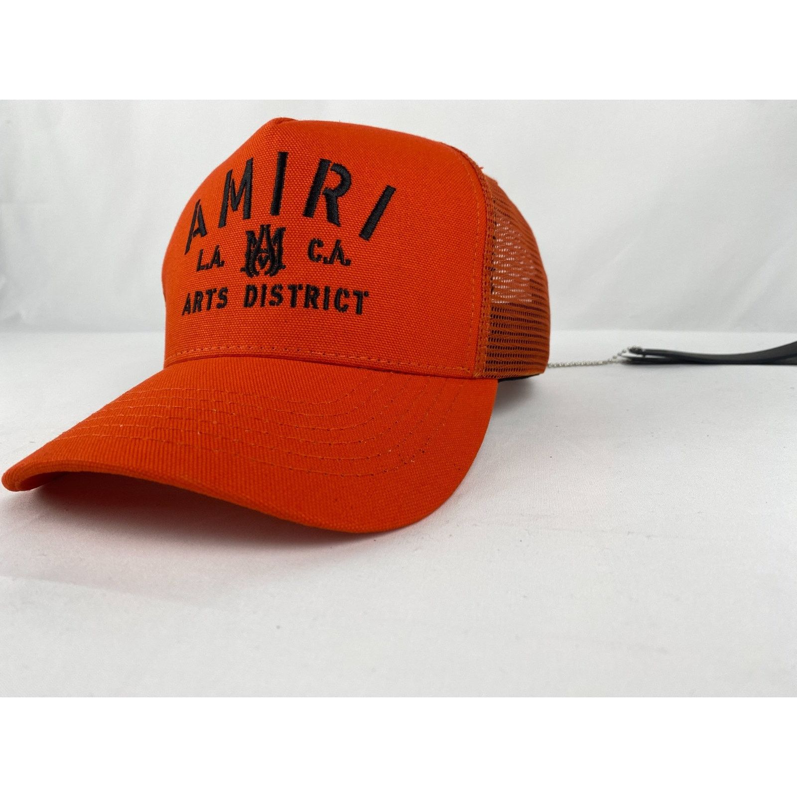 Amiri o1rshd1 Q:12 / Size :OS / Amiri Stencil Trucker Hat / Cap Size ONE SIZE - 2 Thumbnail
