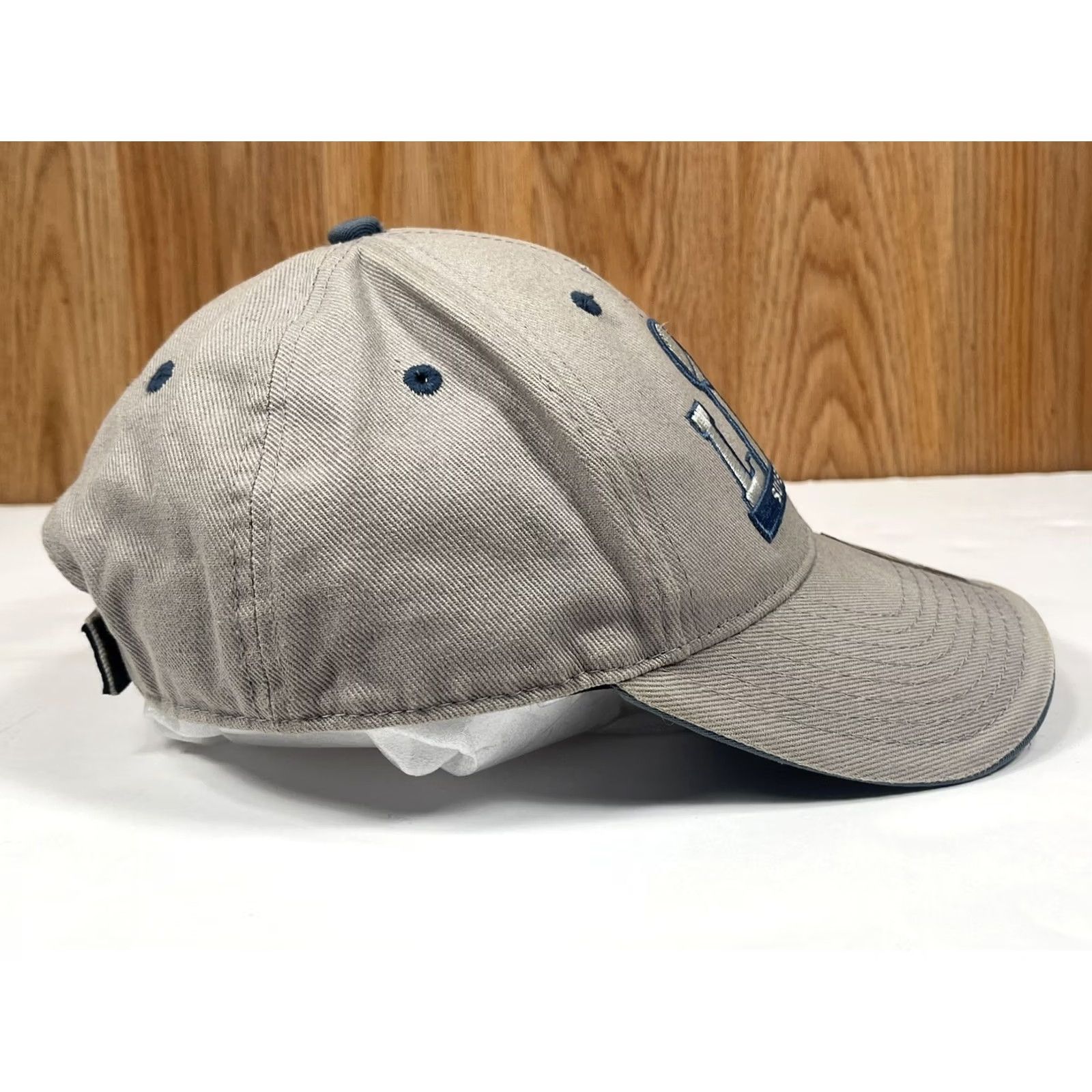 47 47 NFL MVP SuperBowl LIII 53 Gray Adult Adjustable StrapBack Hat Cap One Size Size ONE SIZE - 5 Thumbnail