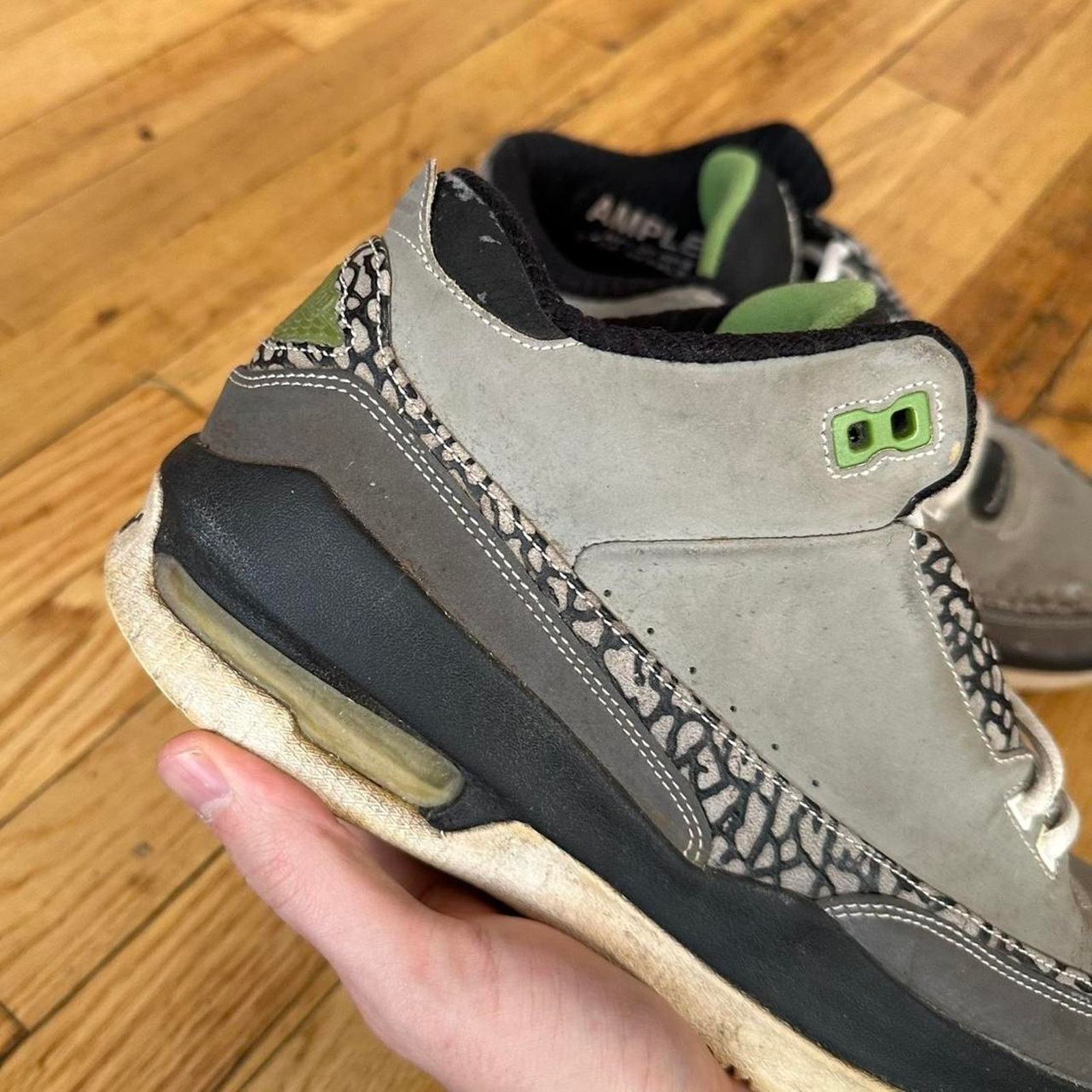 Jordan Brand Rare 2009 Green Bean Air Jordan 2.5 Team Low Sample Size US 9 / EU 42 - 3 Thumbnail