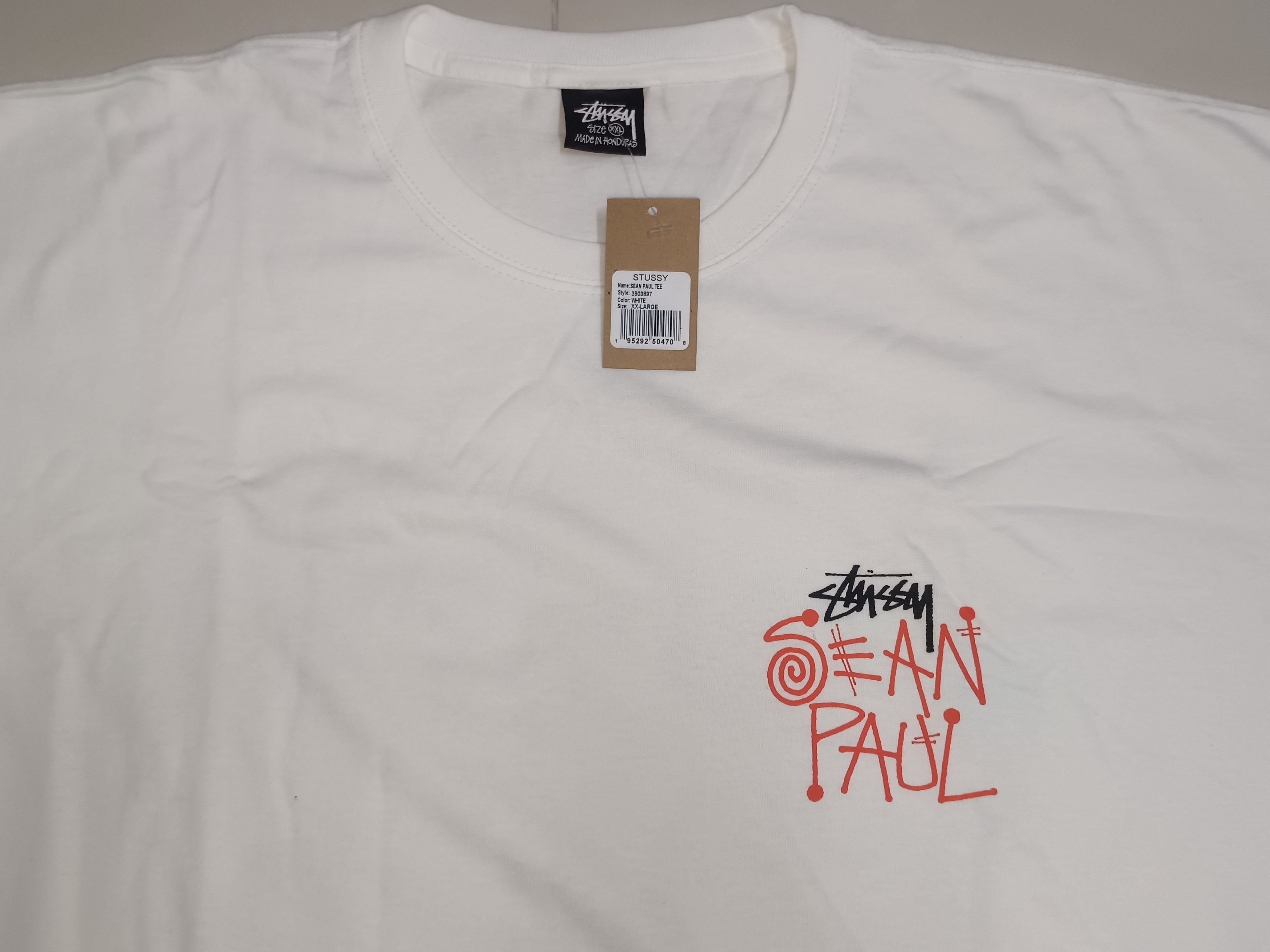Hypebeast × Stussy Stussy x Sean Paul Tee XXL Size US XXL / EU 58 / 5 - 4 Thumbnail