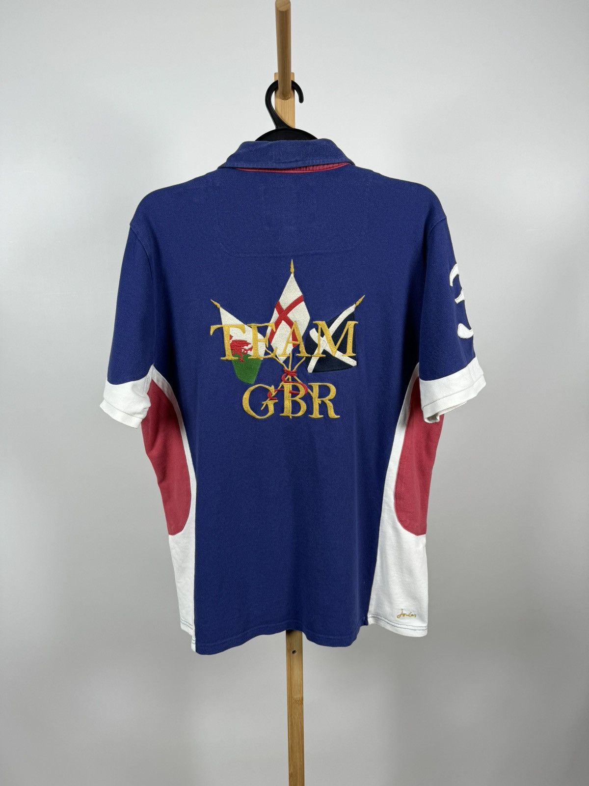 Vintage Vintage Tom Joule Great Britain Team 3 Ralph style Polo Size US XL / EU 56 / 4 - 4 Thumbnail