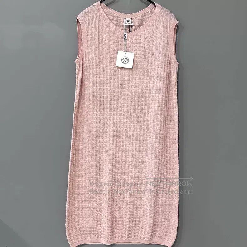 Hermes Hermes Light Pink Sleeveless Dress Size XXS / US 00 / IT 34 - 1 Thumbnail