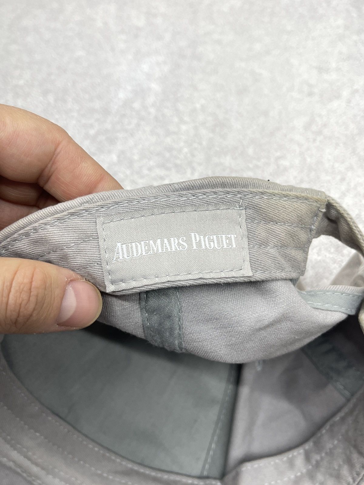 Audemars Piguet Audemars Piguet Novelty Limited AP Logo Cap Strapback Grey Size ONE SIZE - 9 Thumbnail