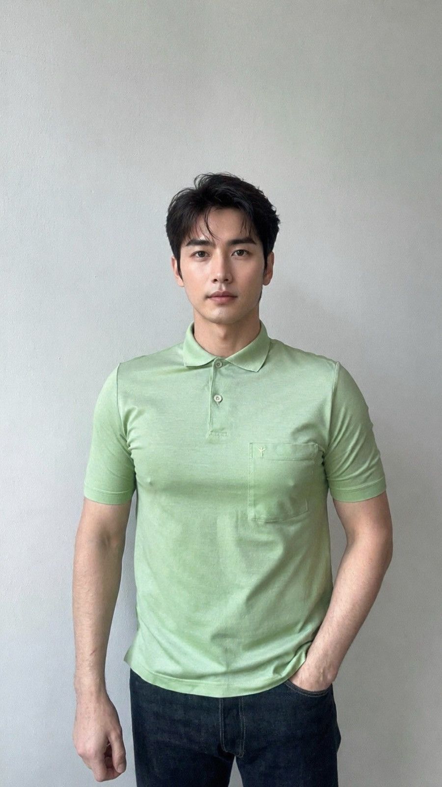 Pal Zileri Pal Zileri Gruppo Forall Polo Shirt Green Italy Luxury Size US M / EU 48-50 / 2 - 1 Thumbnail