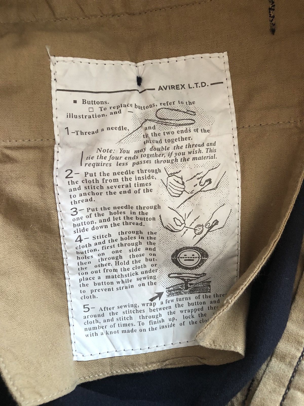 Avirex AVIREX RUNWAY RARE VINTAGE QUALITY CASUAL PANTS Size US 31 - 7 Thumbnail