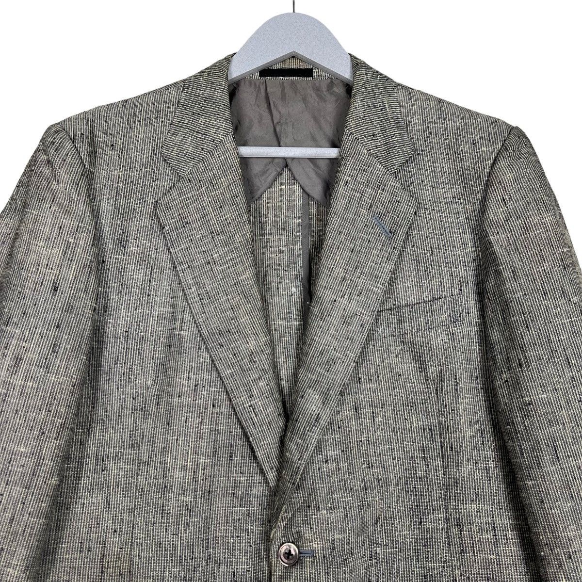 Burberry 🔥 VINTAGE RICH GREY BURBERRY BLAZER Size US M / EU 48-50 / 2 - 3 Thumbnail