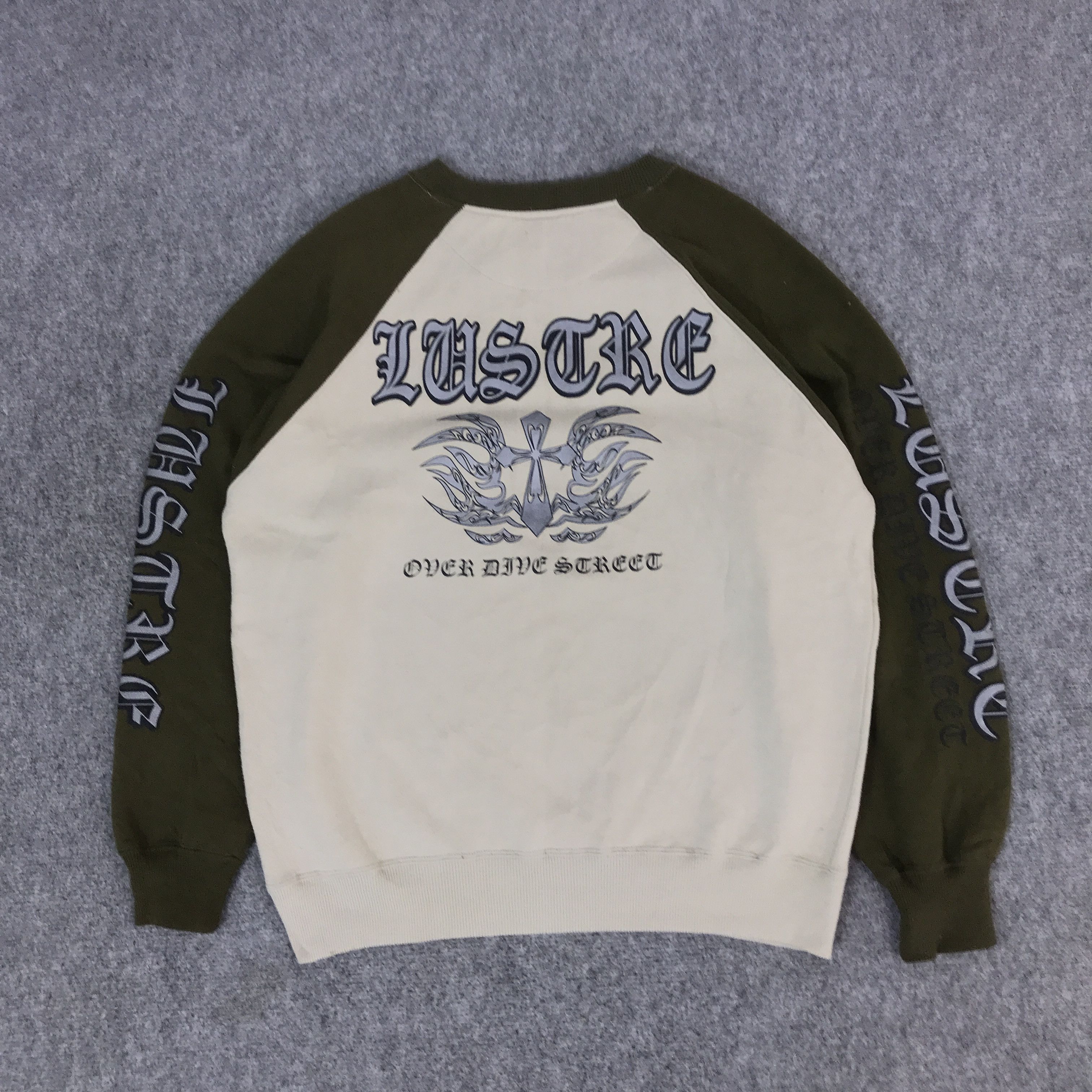 Japanese Brand GOTHIC PUNK DESIGN LUSTRE SWEATSHIRT JACKET Size US M / EU 48-50 / 2 - 1 Thumbnail