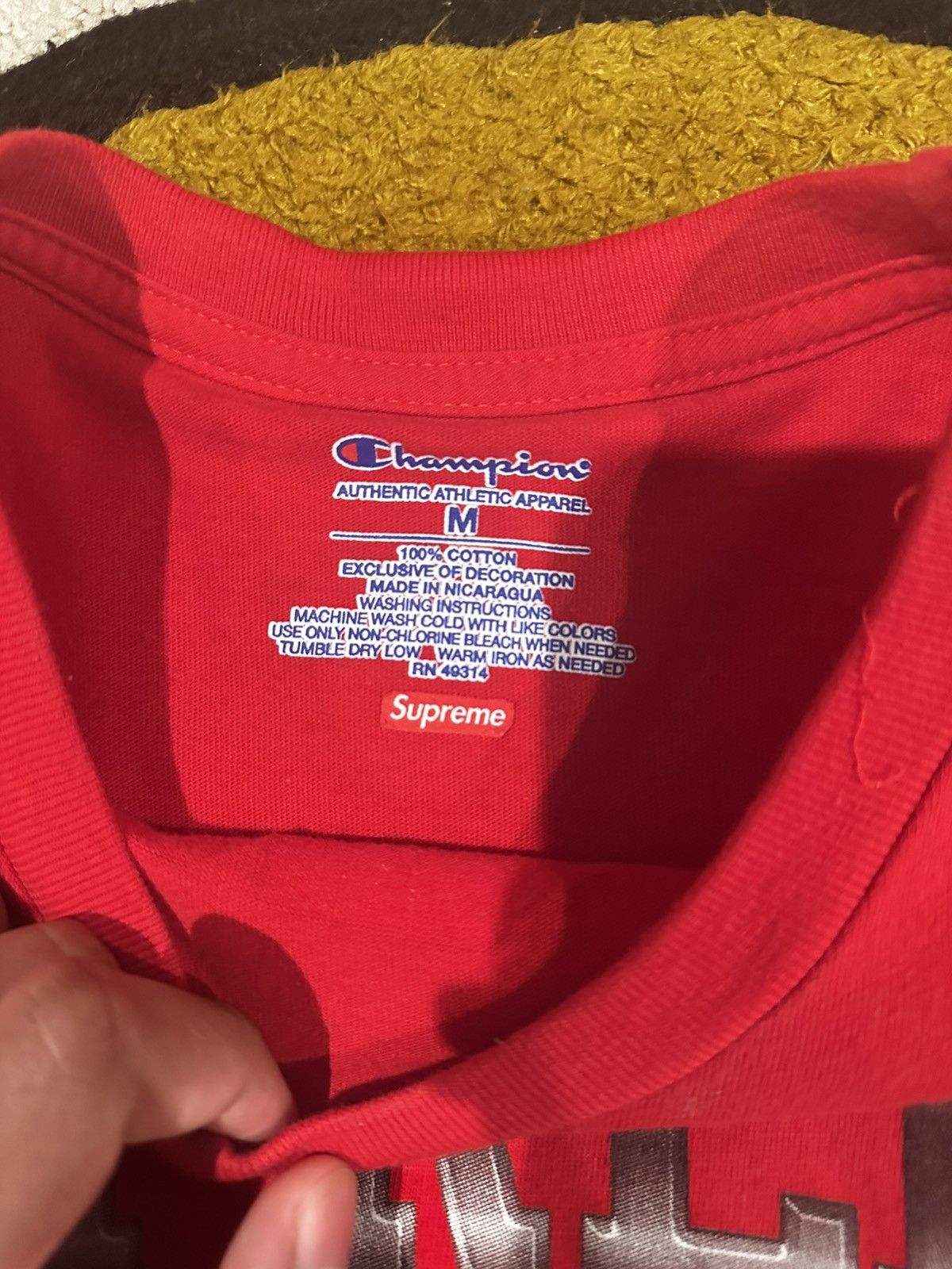 Champion × Supreme Supreme x Champion Chrome Tee Size US M / EU 48-50 / 2 - 3 Thumbnail