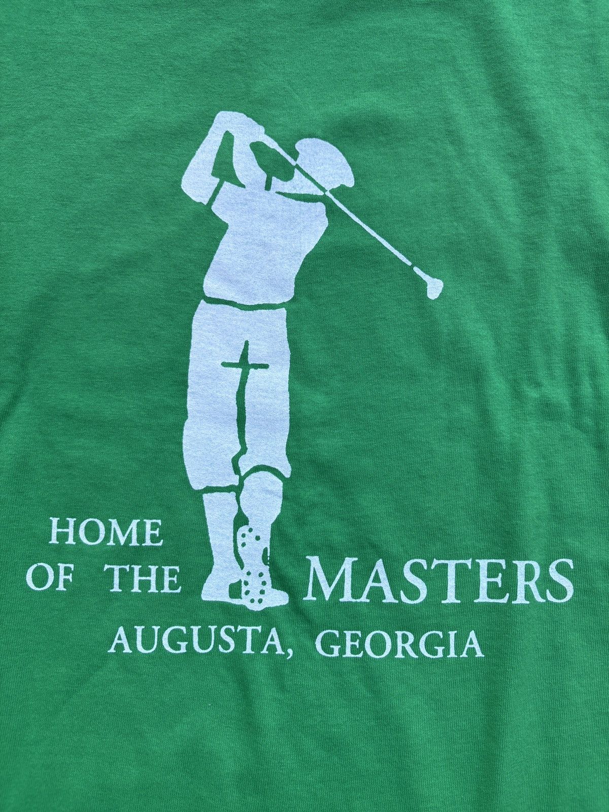 Fruit Of The Loom 1990s FOTL “Home Of The Masters” Augusta, GA Golf Tee Sz. XL Size US XL / EU 56 / 4 - 4 Thumbnail