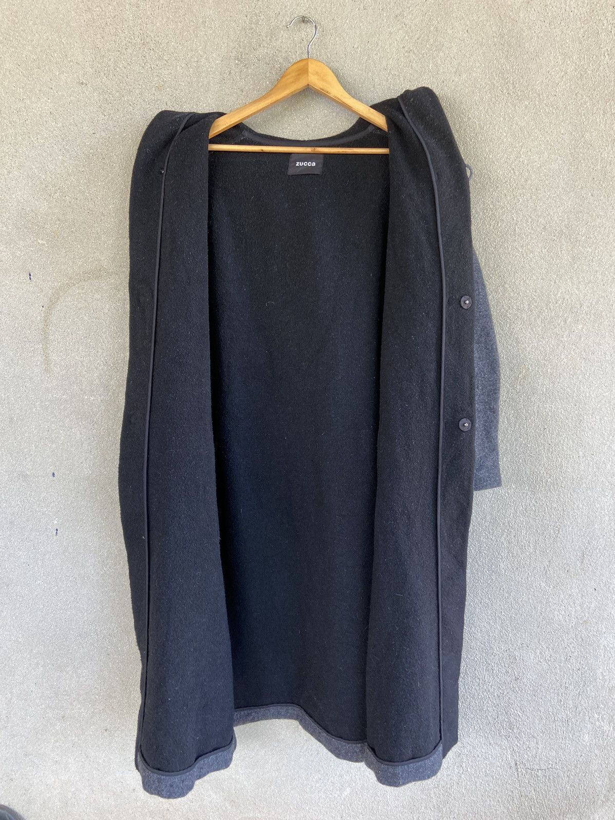 Issey Miyake Zucca wool long jacket Size US M / EU 48-50 / 2 - 3 Thumbnail