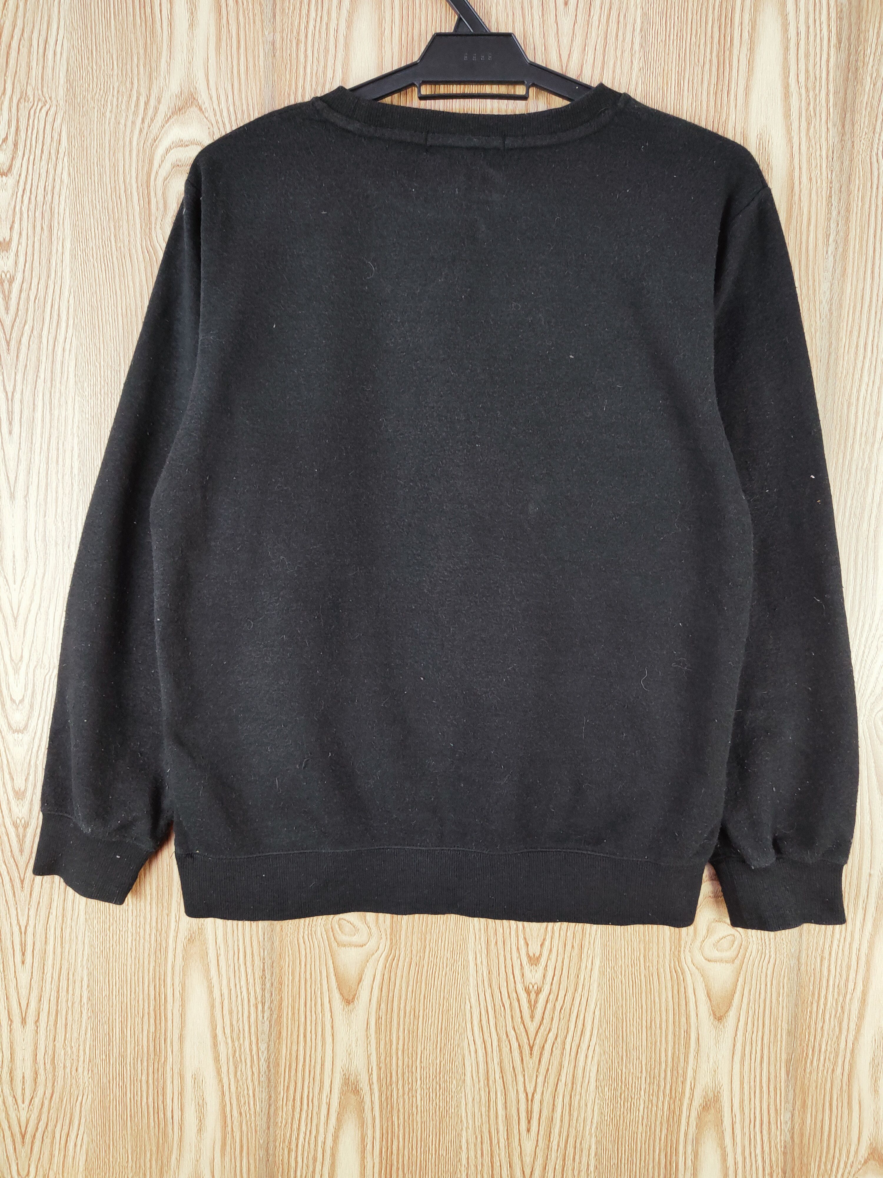 Anime × Japanese Brand × Vintage anima Japan Black Kumamon Sweatshirts #W256 Size M / US 6-8 / IT 42-44 - 8 Thumbnail