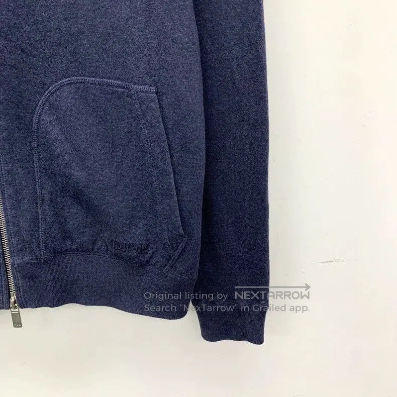 Dior Dior Blue Logo Hoodie Sweatshirt Jacket. Size US M / EU 48-50 / 2 - 4 Thumbnail
