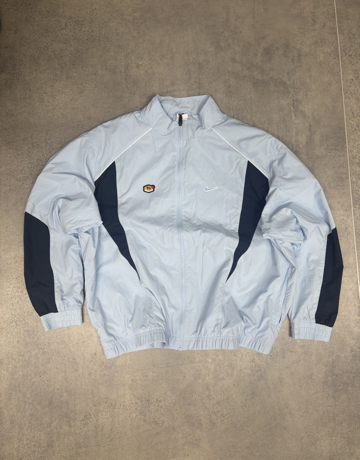 Nike Nike TN sky blue zip windbreaker Size US XL / EU 56 / 4 - 1 Thumbnail