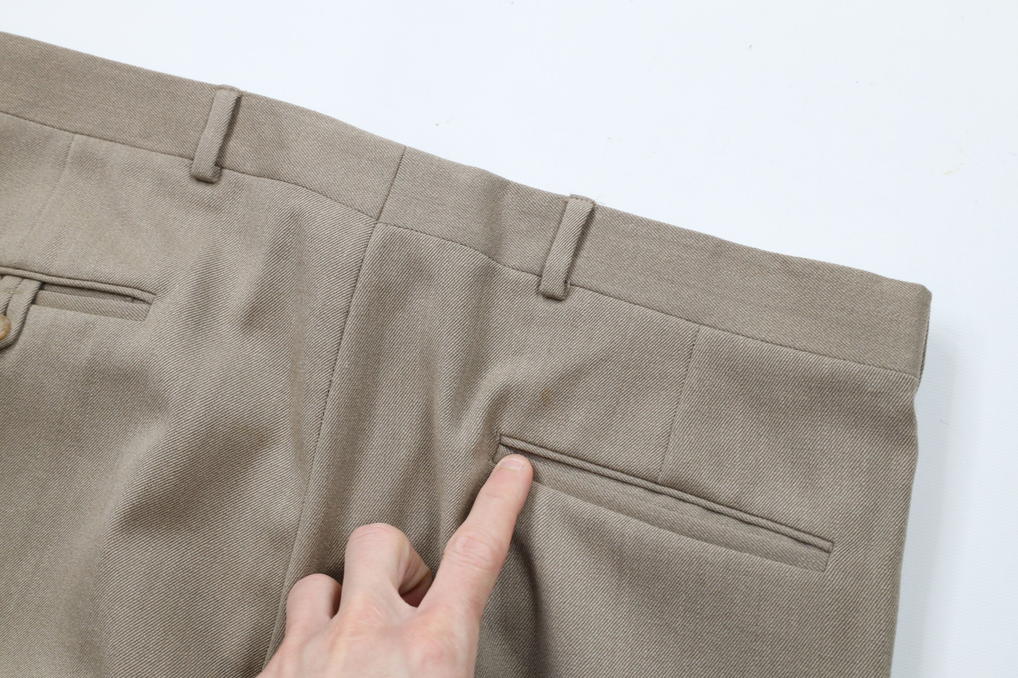 Vintage Vintage 70s Streetwear Cuffed Wide Leg Chino Pants USA Size US 34 / EU 50 - 13 Thumbnail