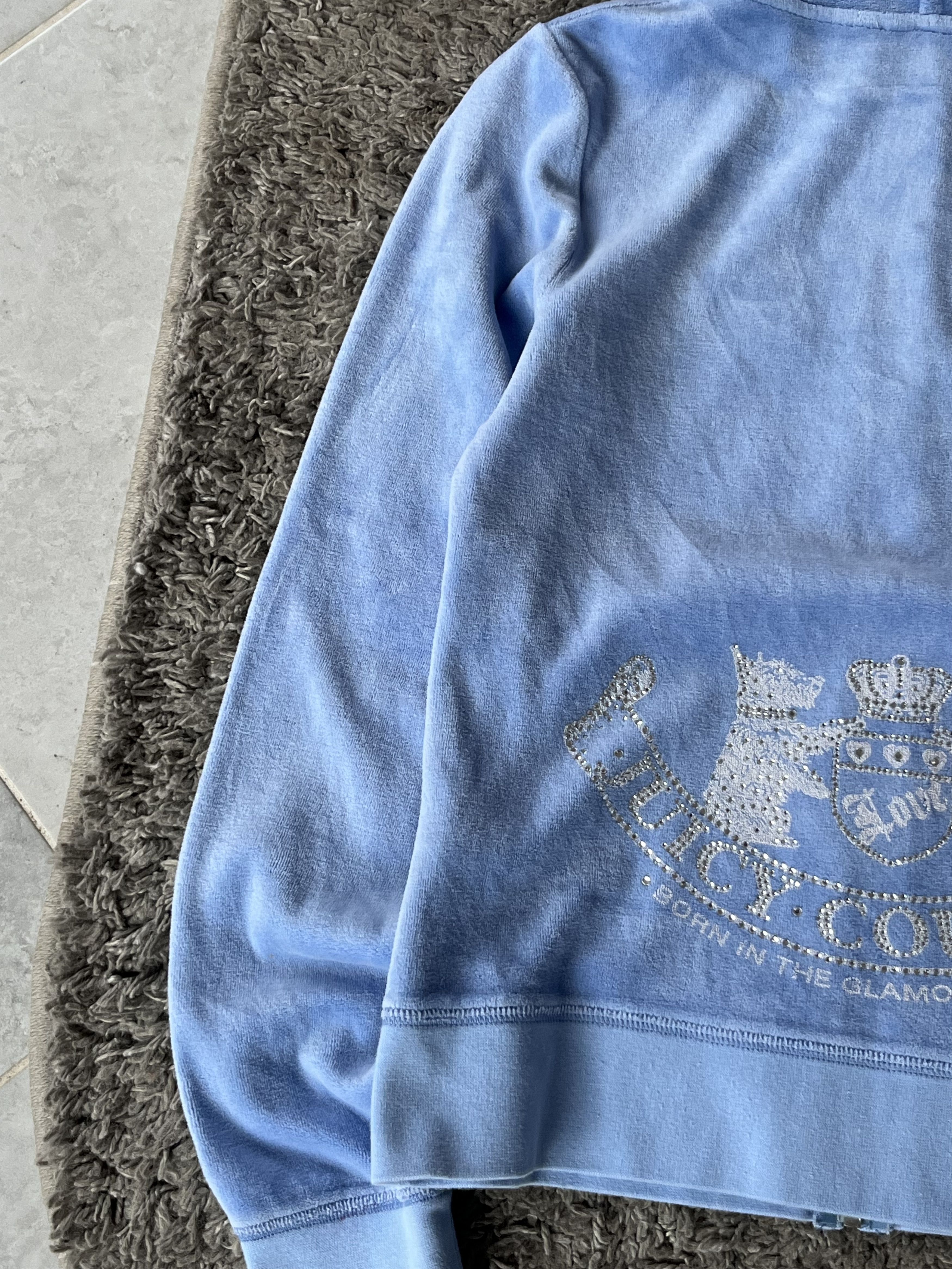 Juicy Couture Luxury Zip Hoodies Juicy Couture Y2K Style Streetwear Size M / US 6-8 / IT 42-44 - 3 Thumbnail