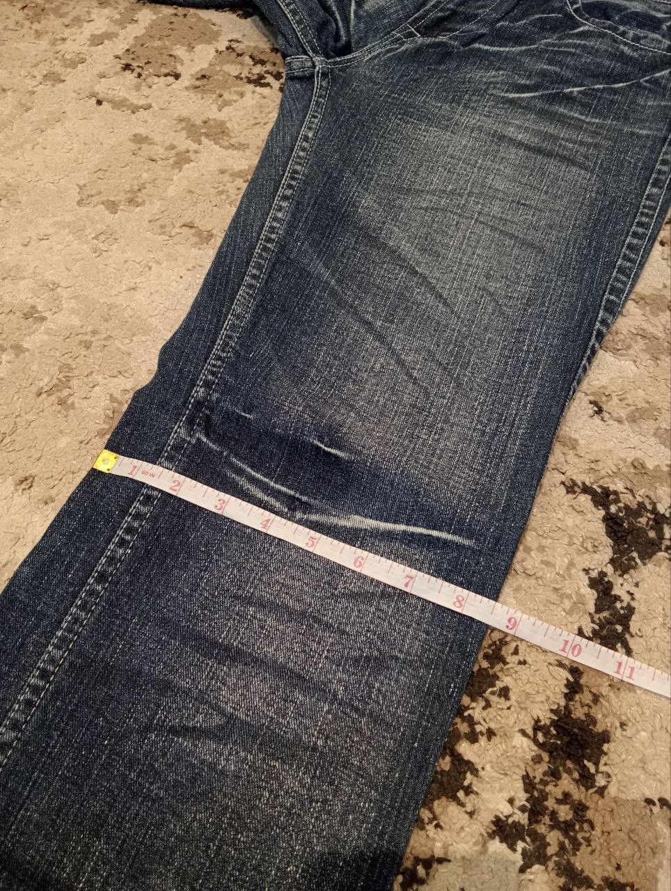 Japanese Brand JAPANESE ZEROSAIL DISTRESSED LOOK BLUE JEANS Size US 32 / EU 48 - 20 Thumbnail