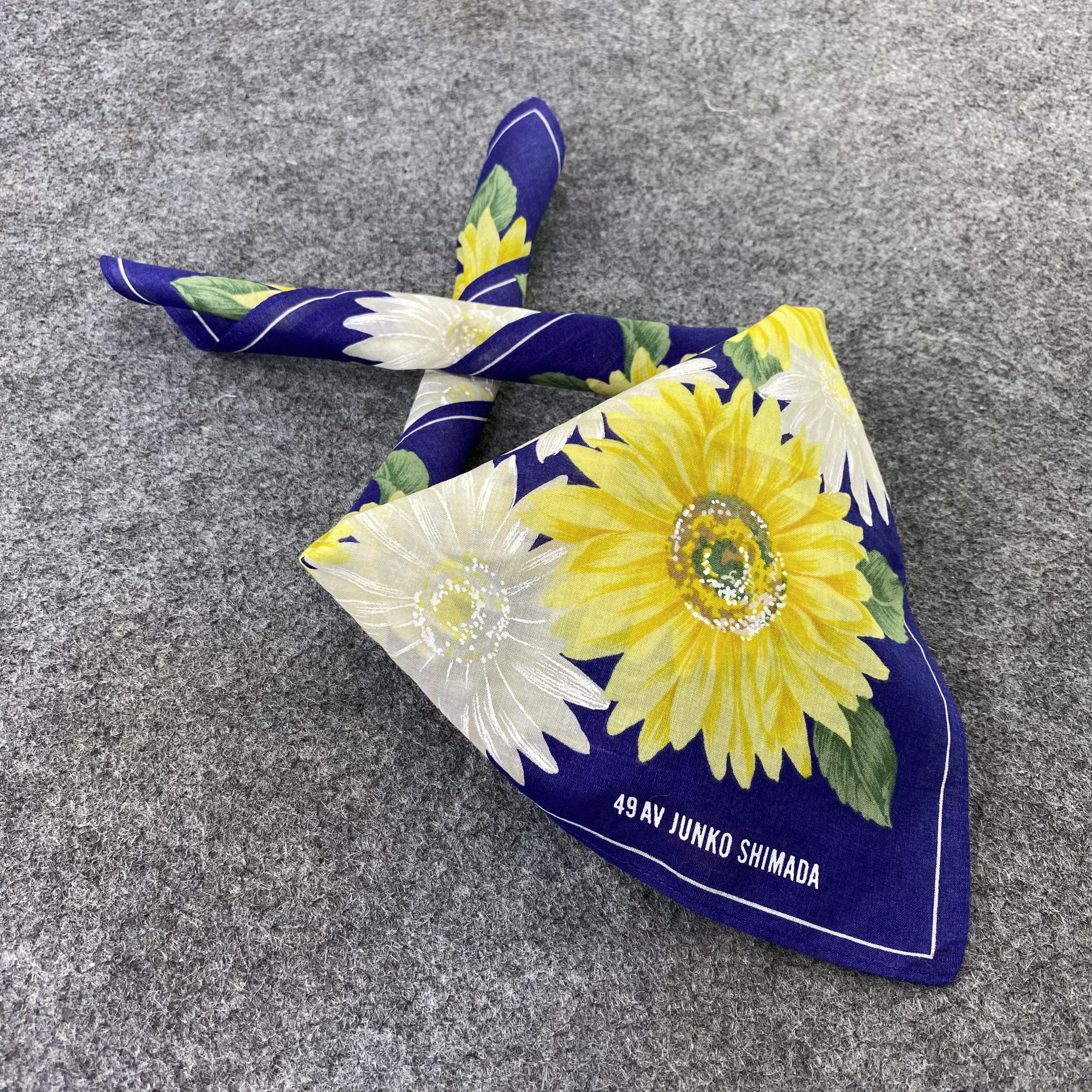 Japanese Brand 49 AV Junko Shimada Handkerchief/Bandana/Neckerchief-B813 Size ONE SIZE - 1 Thumbnail