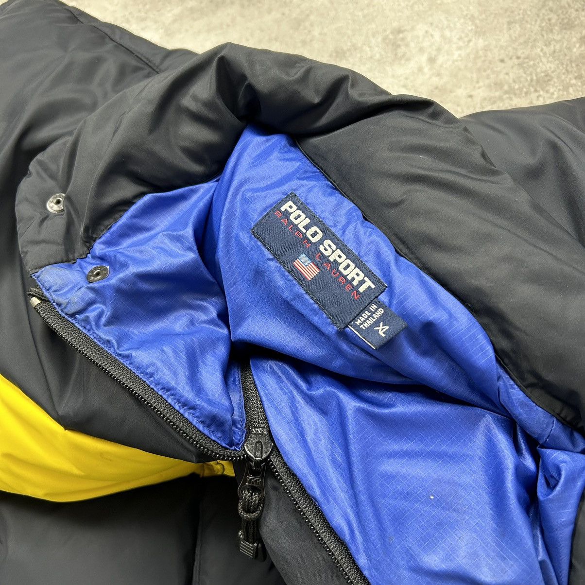 Polo Ralph Lauren × Vintage VTG 90s POLO SPORT RALPH LAUREN ARCTIC CHALLENGE DOWN JACKET Size US XL / EU 56 / 4 - 5 Thumbnail