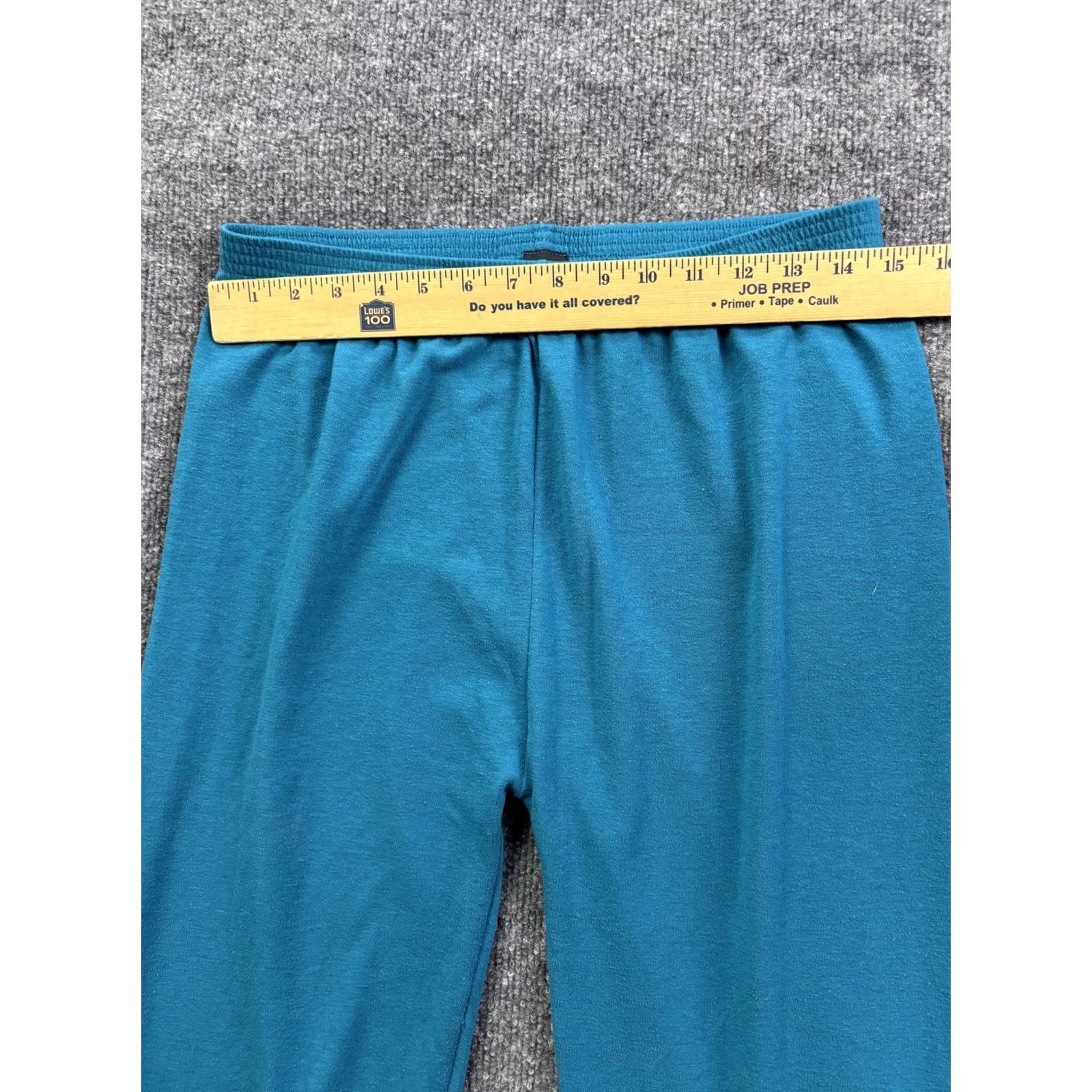 Vintage VINTAGE REI Leggings Womens XL Blue Mid Rise Ankle Base Layer Pants Thermal Size 40" / US 18 - 3 Thumbnail