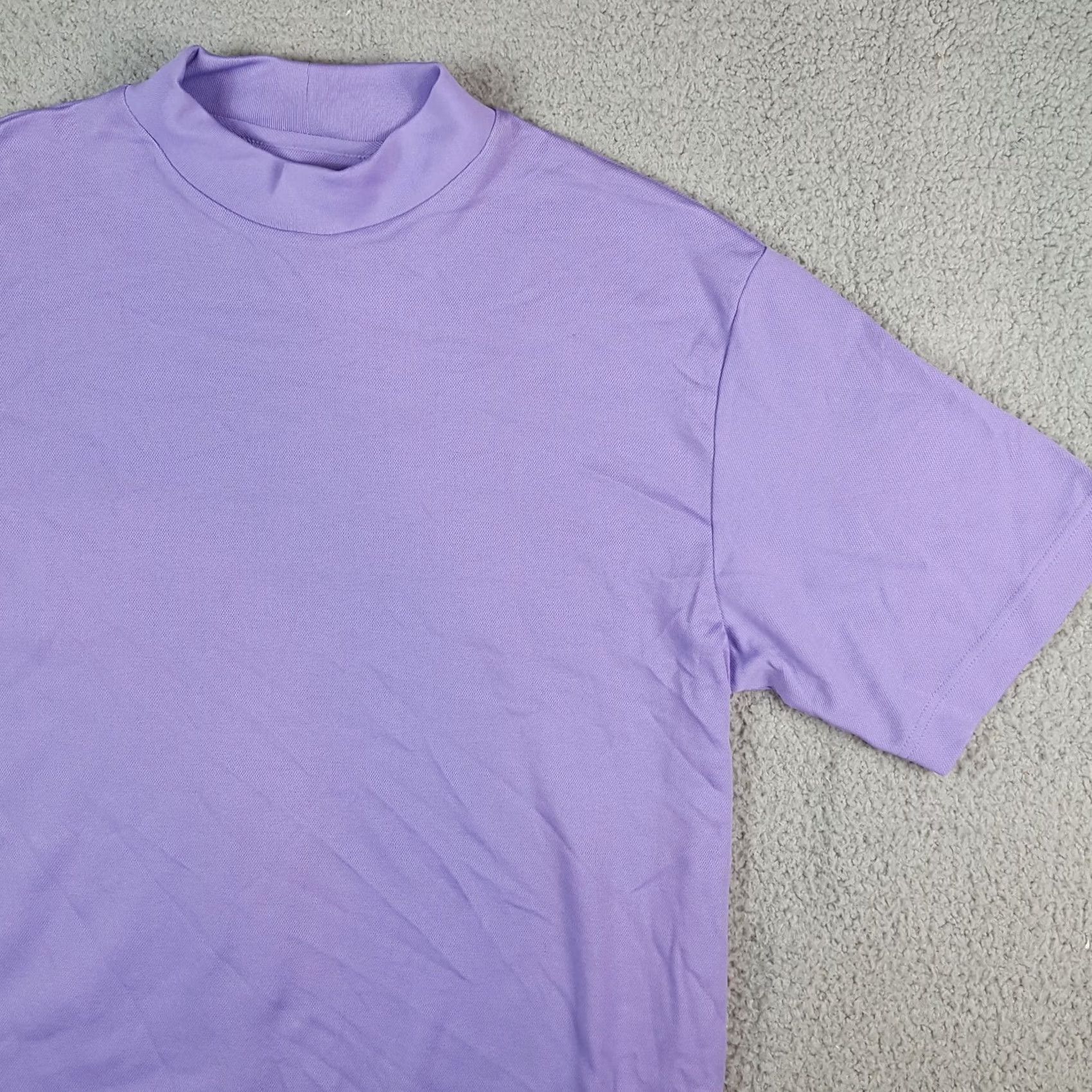 Vintage VINTAGE Titania Purple Wicking SPF Sun Shirt Mock Neck Size M T-Shirt Top Women Short Sleeve Outdoor Retro 90s Casual Shirt Size M / US 6-8 / IT 42-44 - 3 Thumbnail