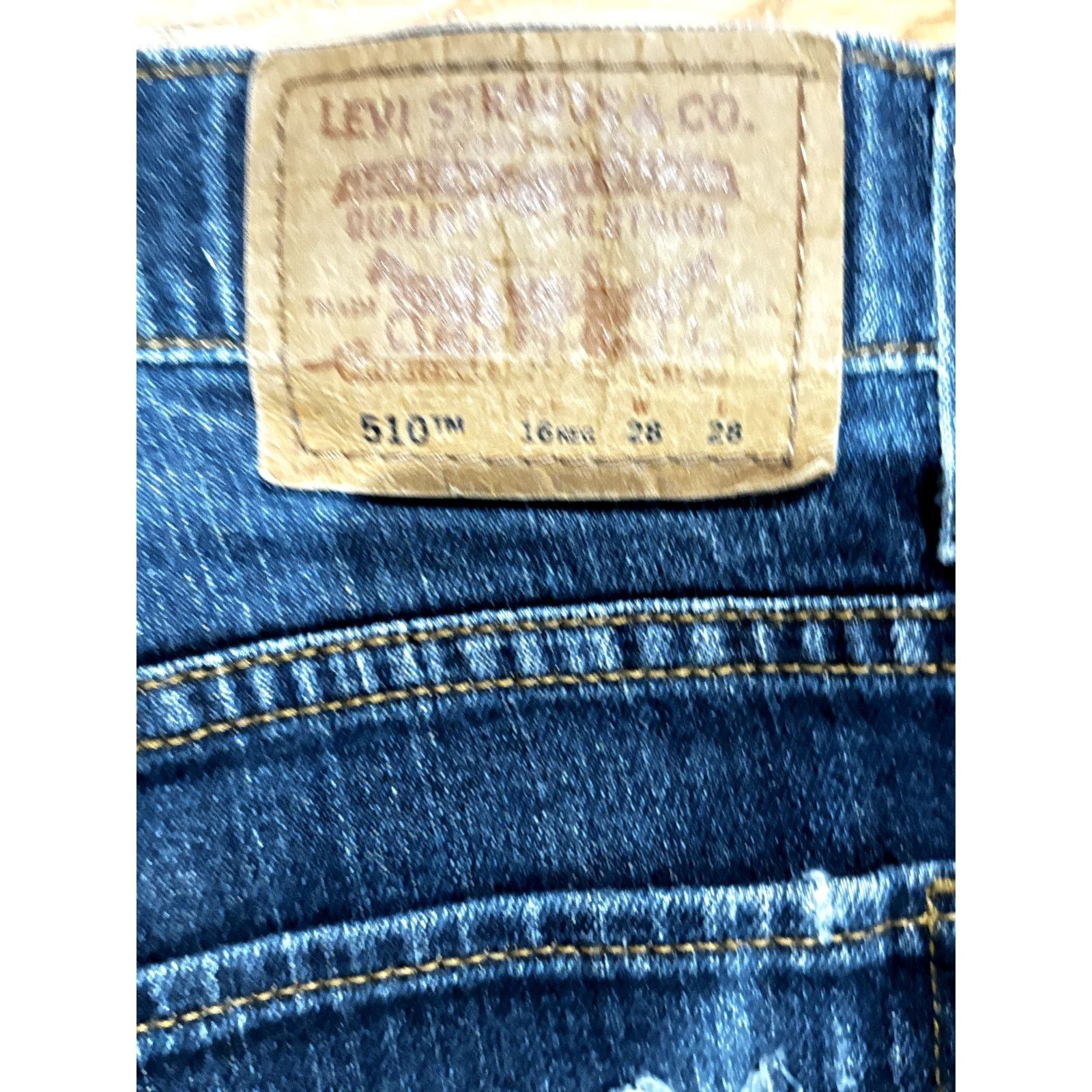 Levi's LEVI'S Men's Medium Rinse 510 Super Skinny Jeans 28x28 Size US 28 / EU 44 - 5 Thumbnail