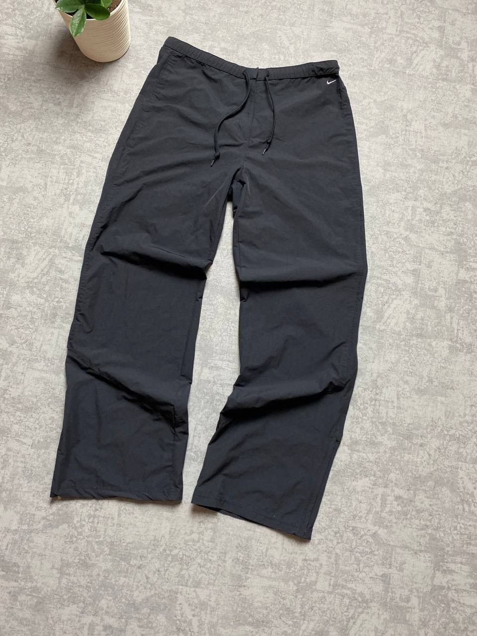 Vintage Vintage y2k Nike Dri Fit Rise Flared Sweat Pants Size 34" / US 12 / IT 48 - 4 Thumbnail