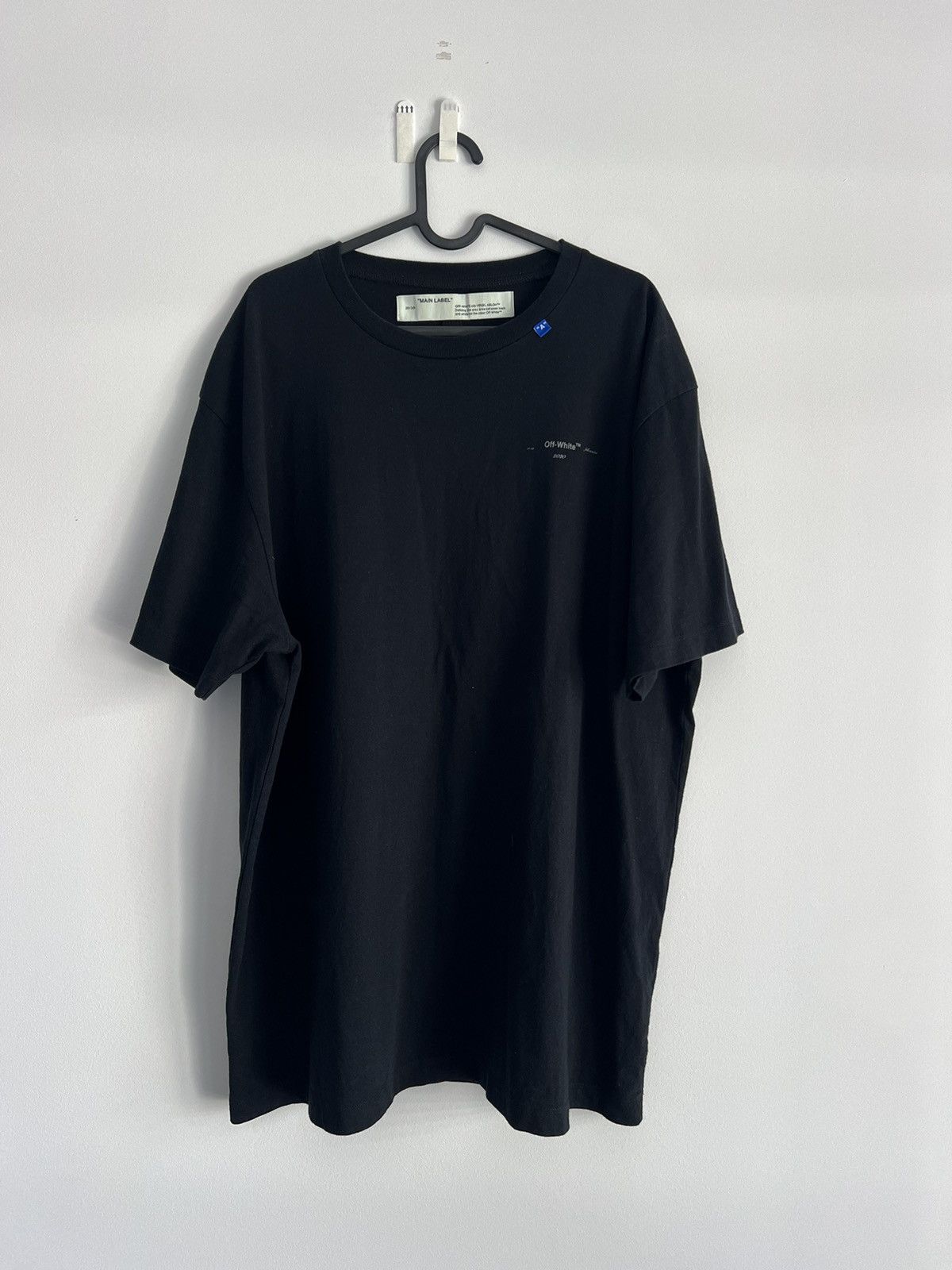 Off-White × Virgil Abloh Off-White Black and Silver Oversized 