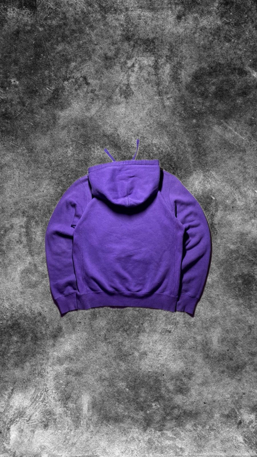Nike × Vintage ⛩️Vintage Nike Purple Corner Swoosh Hoodie Mini Logo SunFaded Size US S / EU 44-46 / 1 - 2 Thumbnail