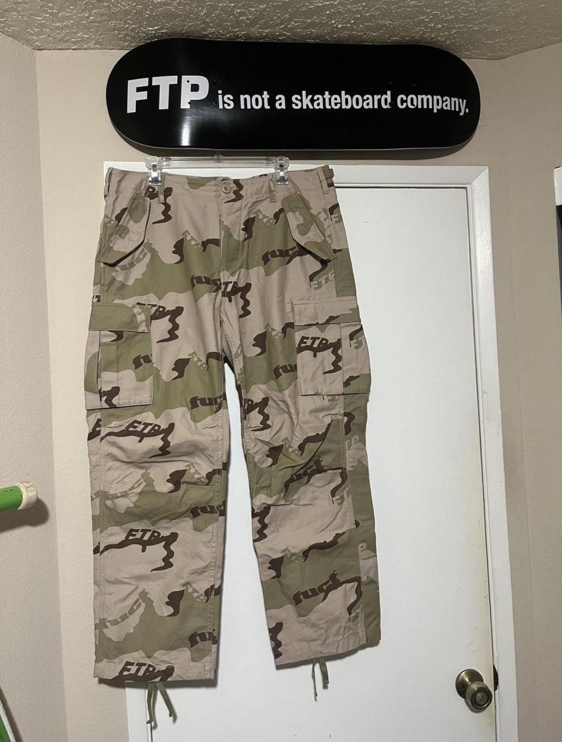 FUCT × Fuck The Population FTP x FUCT M65 CARGO PANTS Size US 36 / EU 52 - 1 Thumbnail
