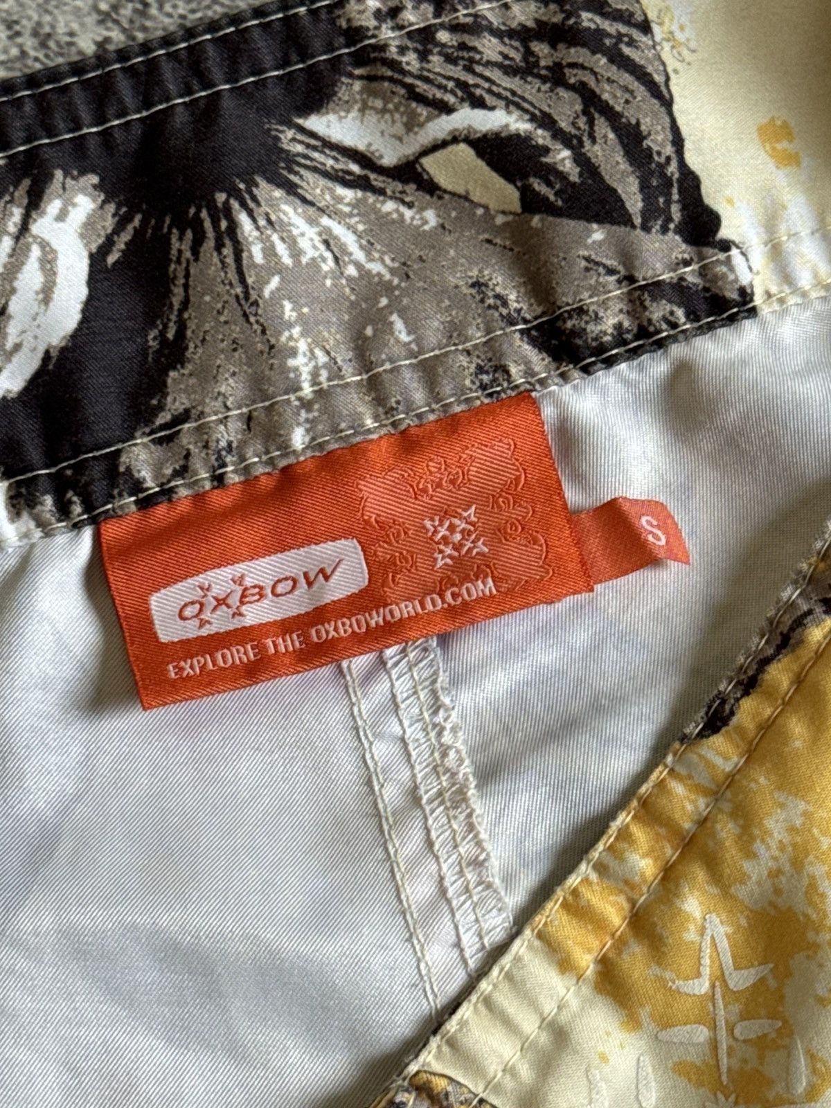 Oxbow Oxbow S/size surfing shorts 🩳 surf style 90s retro vintage Size US 30 / EU 46 - 6 Thumbnail