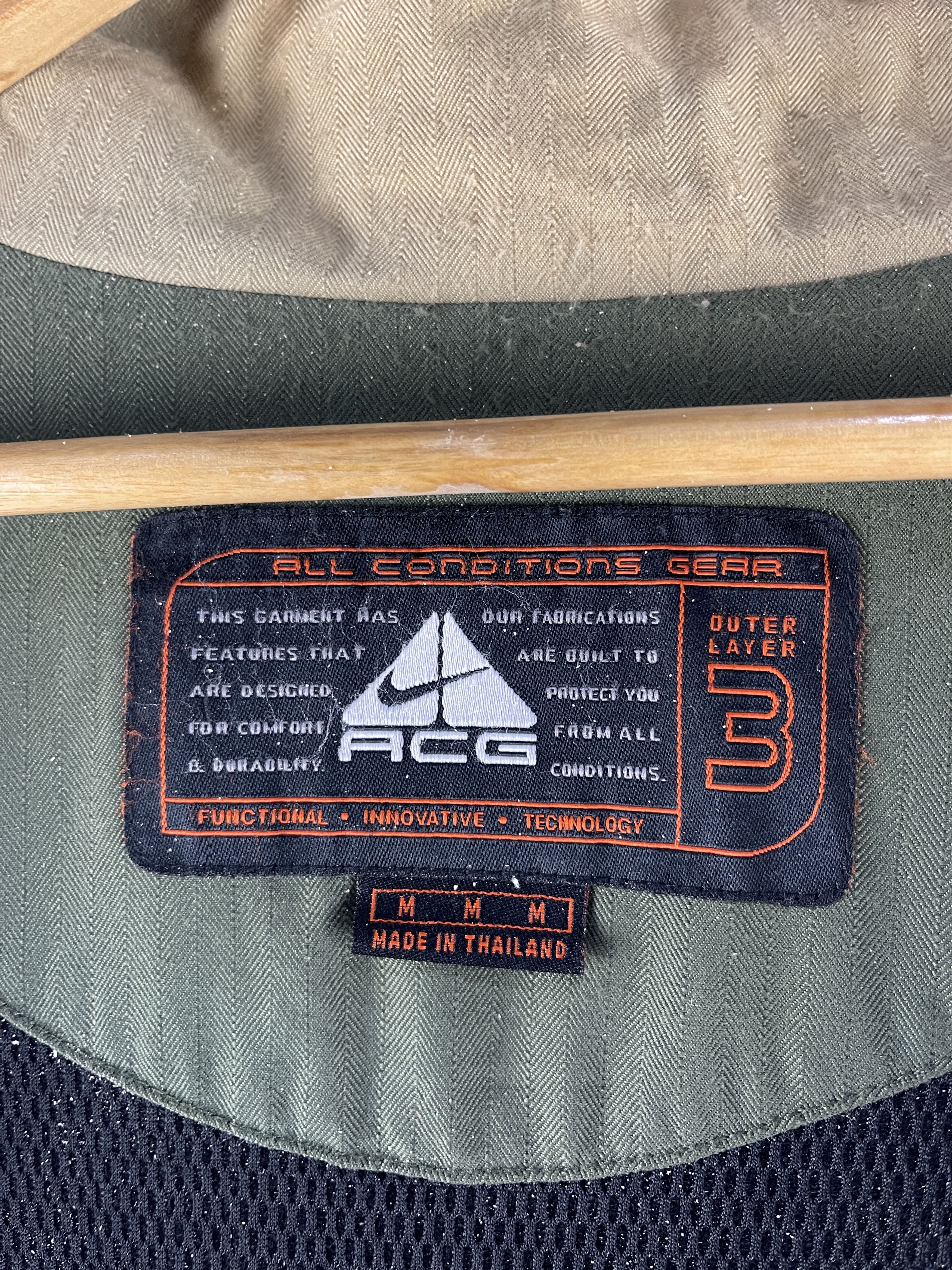 Nike ACG Vintage Nike ACG All Conditions Gear Jacket Size US M / EU 48-50 / 2 - 14 Thumbnail