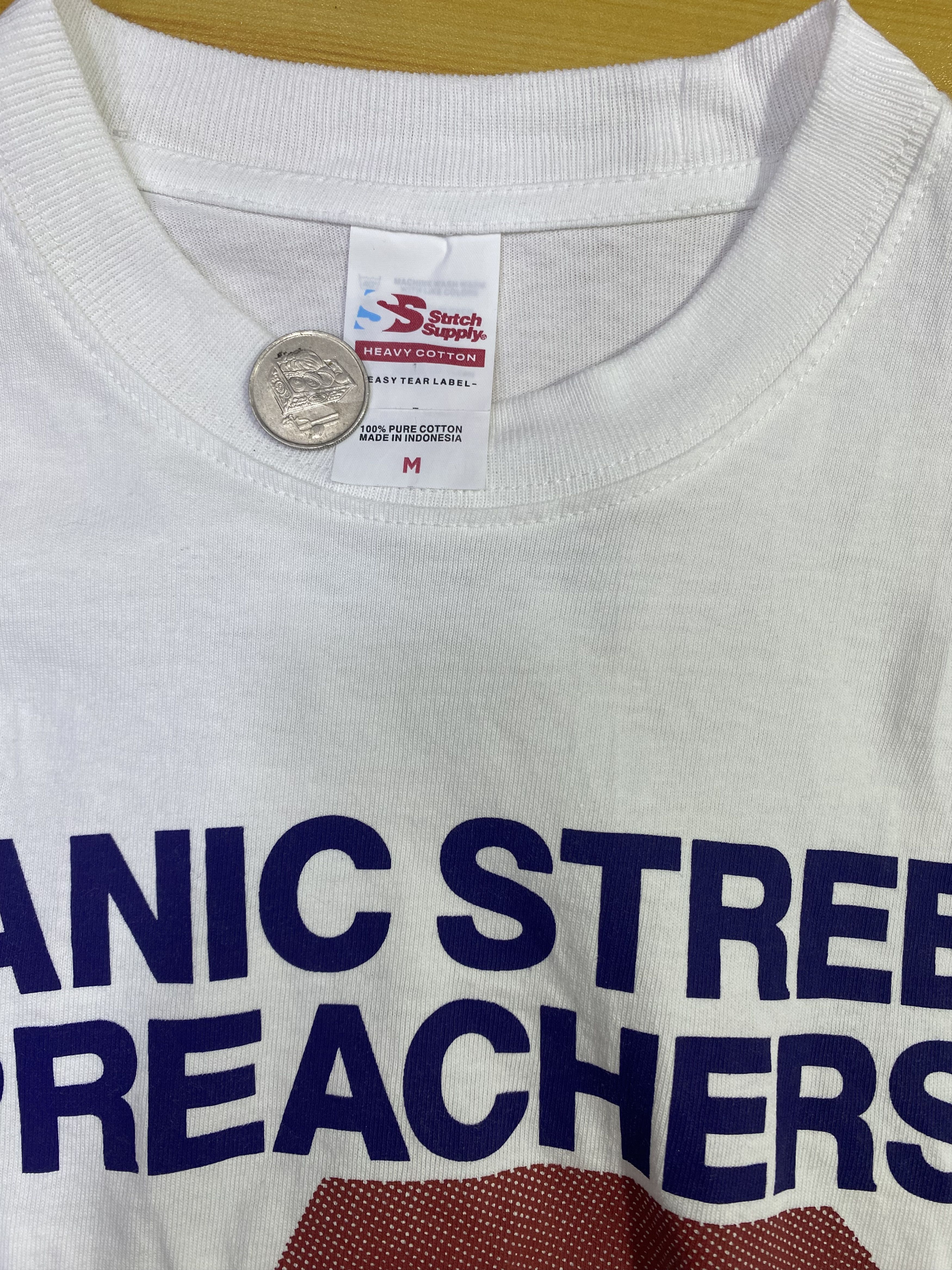 Band Tees MANIC STREET PREACHERS britpop band Fidel Castro Cuba shirt Size US M / EU 48-50 / 2 - 5 Thumbnail