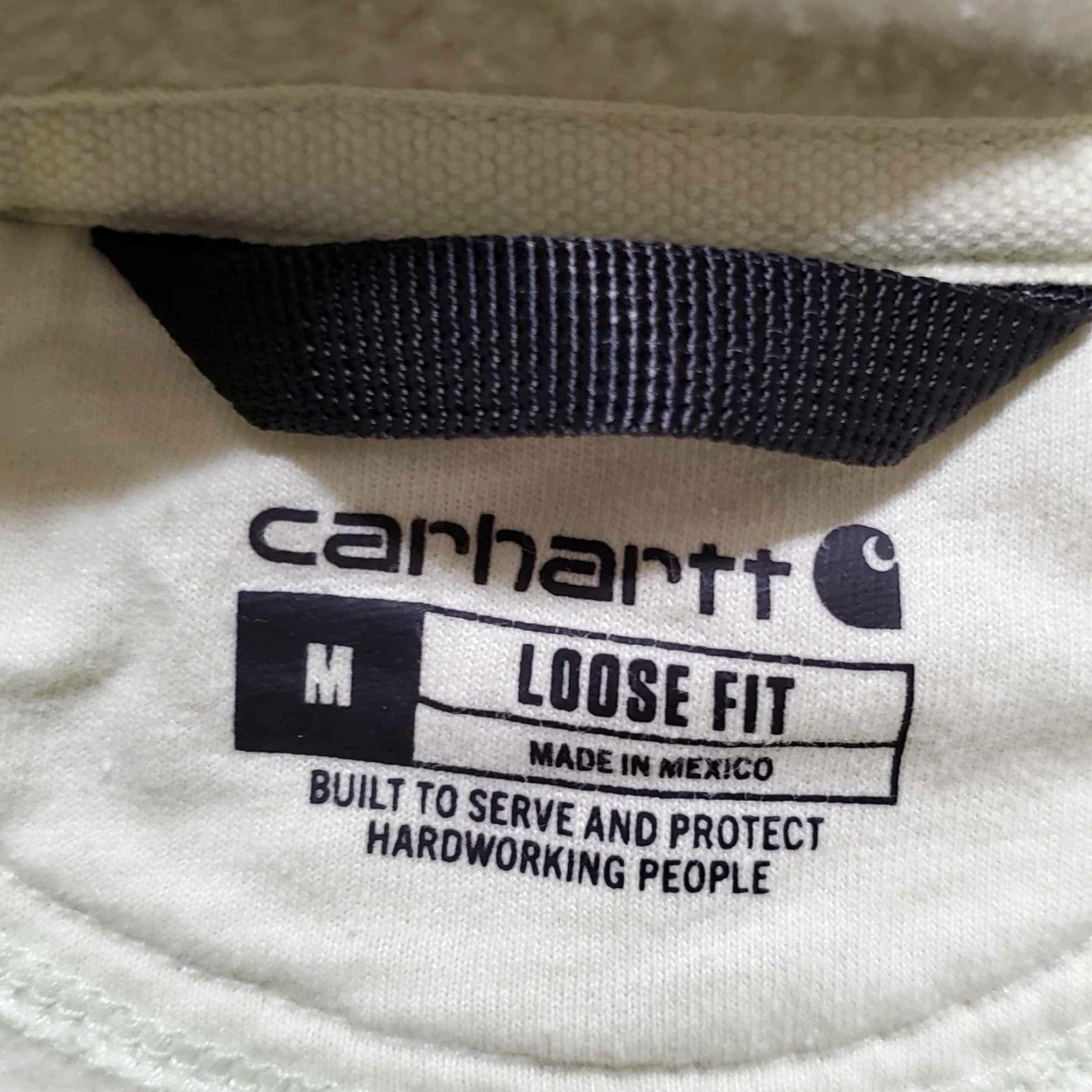 Carhartt Carhartt Hoodie Mens M Lime Color Solid Midweight Relaxed Fit Pullover Hooded with Pockets Logo EUC Size US M / EU 48-50 / 2 - 2 Thumbnail