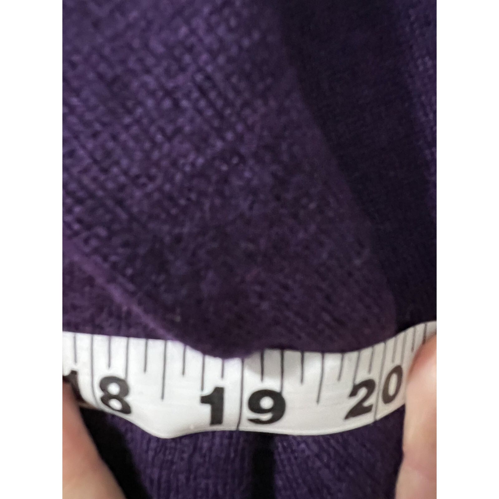 Other Marisa 100% Italian merino cardigan Purple Size M A001376 Size M / US 6-8 / IT 42-44 - 6 Thumbnail