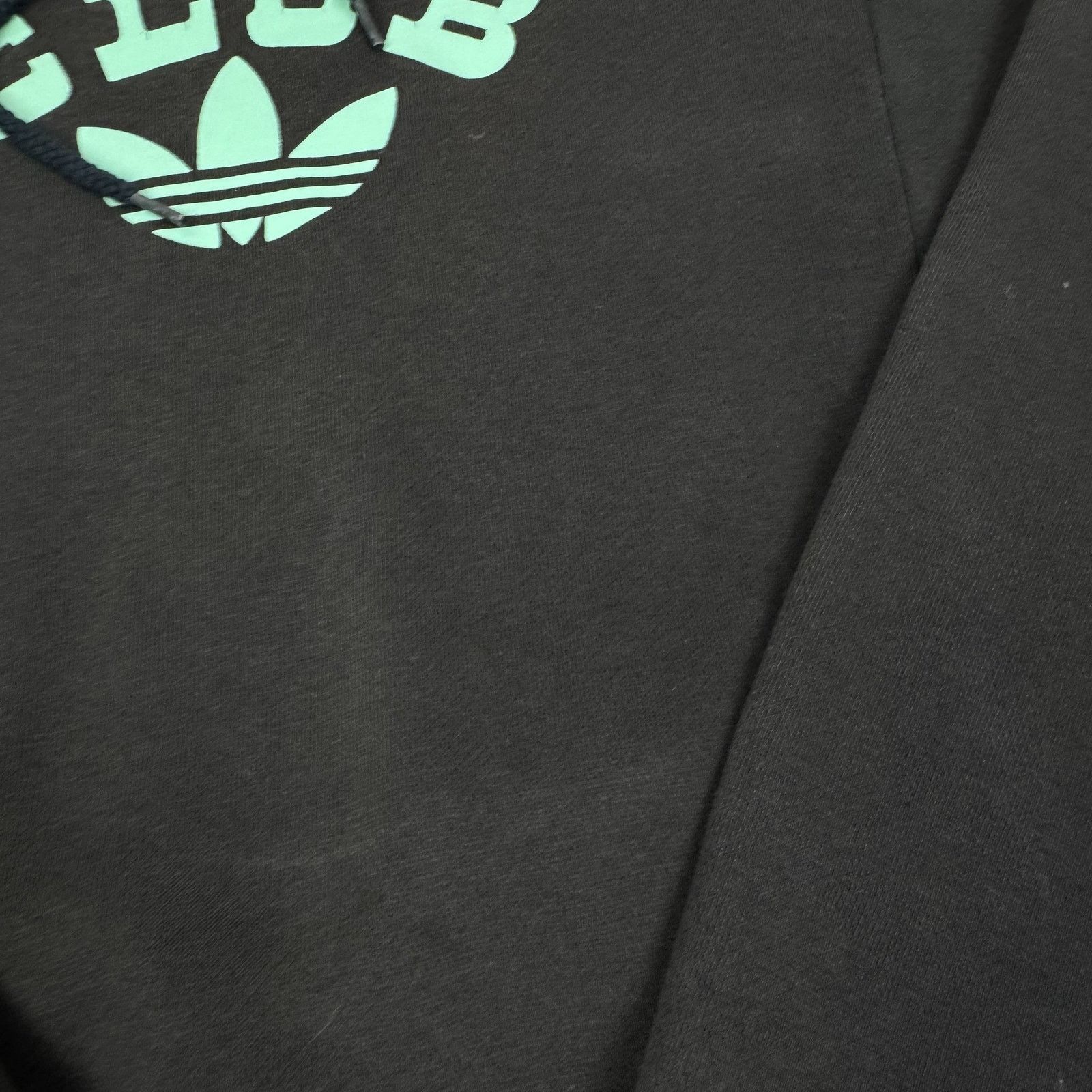 Adidas × Japanese Brand × Vintage Adidas Men Black Trefoil Logo Long Sleeve Pullover Hoodie 42 Size US S / EU 44-46 / 1 - 5 Thumbnail