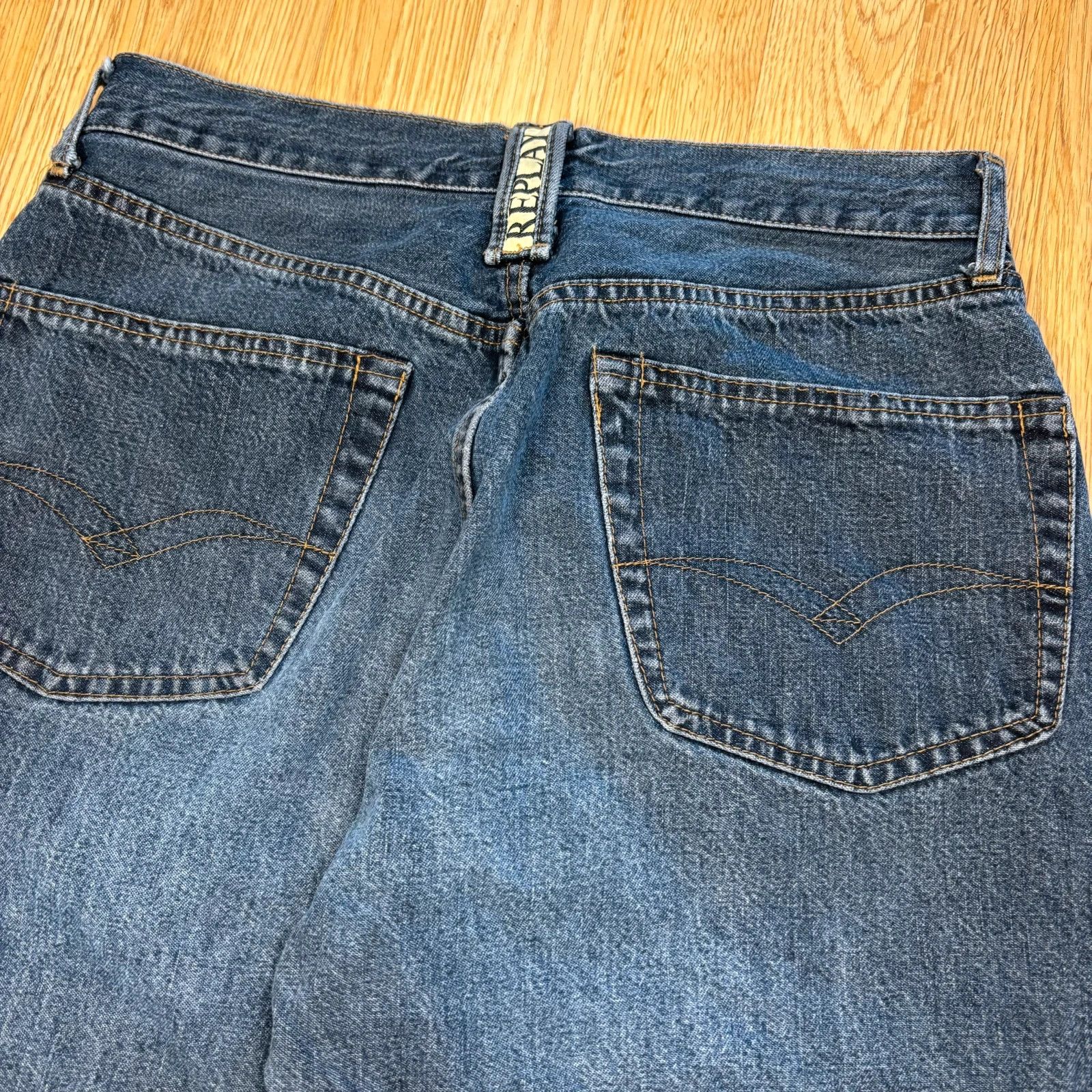 Replay Vintage Replay Denim Jeans W32 Size US 32 / EU 48 - 8 Thumbnail