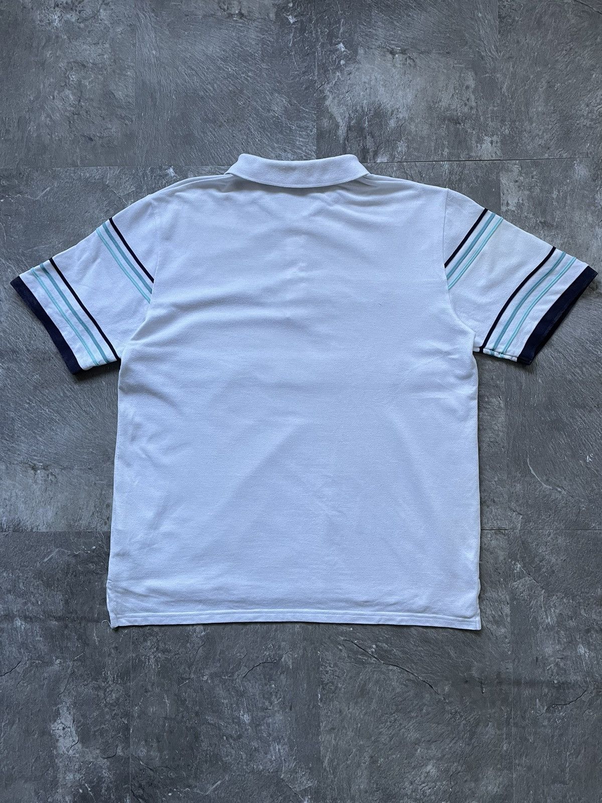 Other Vintage Yves Saint Laurent YSL Polo T Shirt Big Logo Y2K Size US XL / EU 56 / 4 - 3 Thumbnail