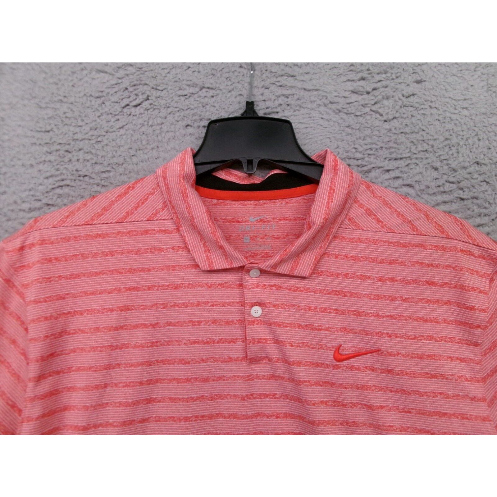Nike Nike Polo Shirt Men 2XL Short Sleeve Dri Fit Pink Salmon Golf Stretch AT8876 634 Grailed