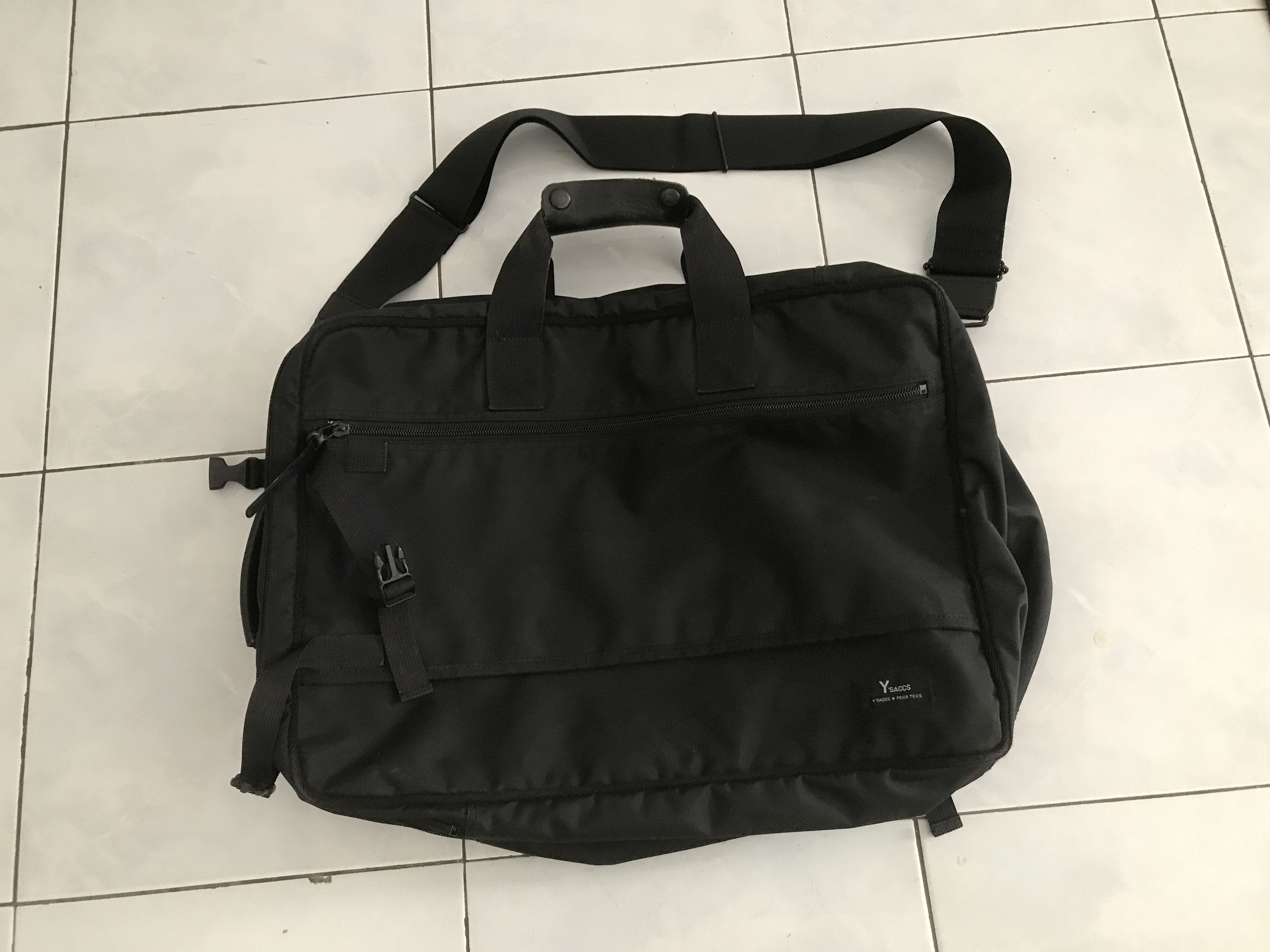 Yohji Yamamoto Y'saccs + pour tous 3 ways bag Size ONE SIZE - 1 Thumbnail
