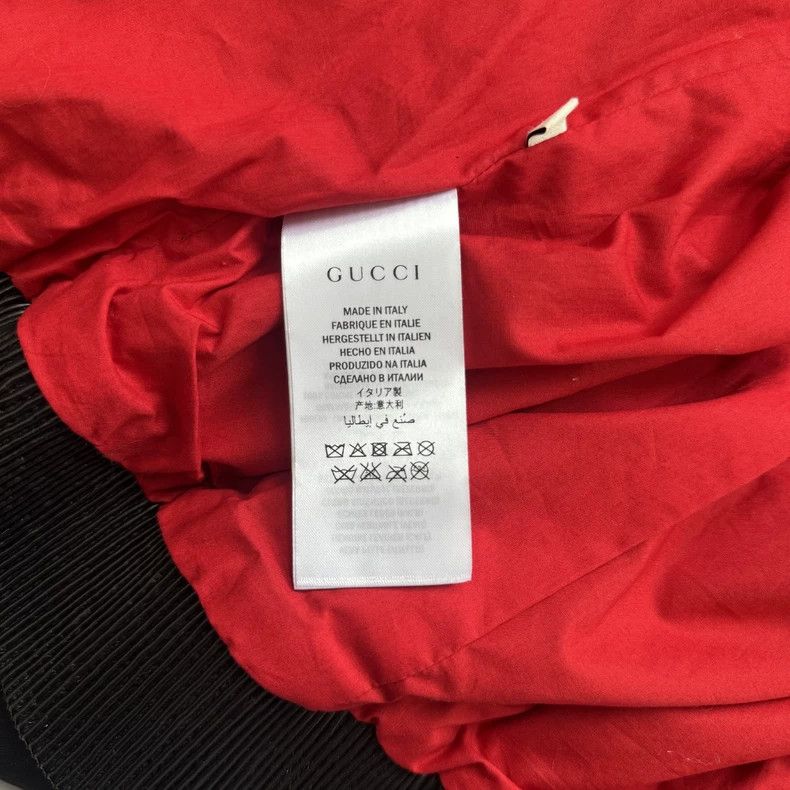 Gucci Gucci Three-dimensional bow leather jacket Size S / US 4 / IT 40 - 4 Thumbnail