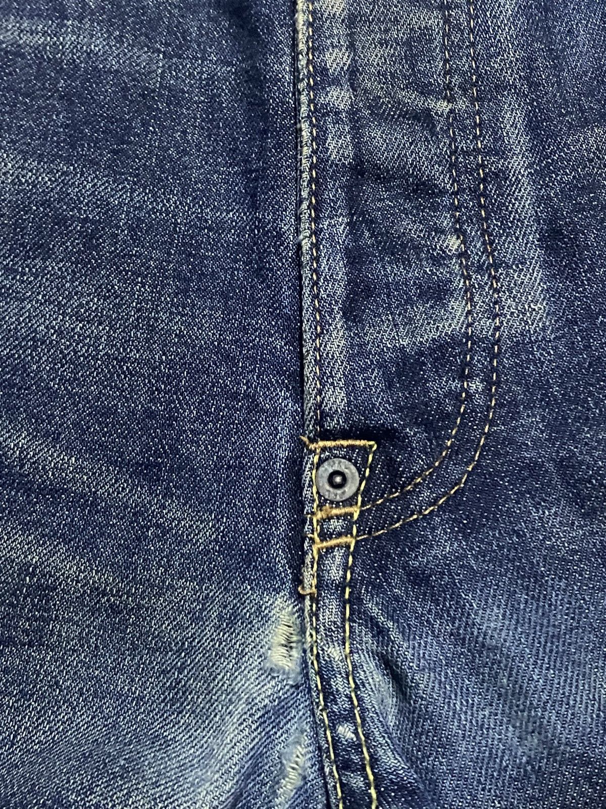 RRL Ralph Lauren Polo Raph Lauren RockLand 320 Flare Bootcut Distressed Jeans Size US 36 / EU 52 - 12 Thumbnail