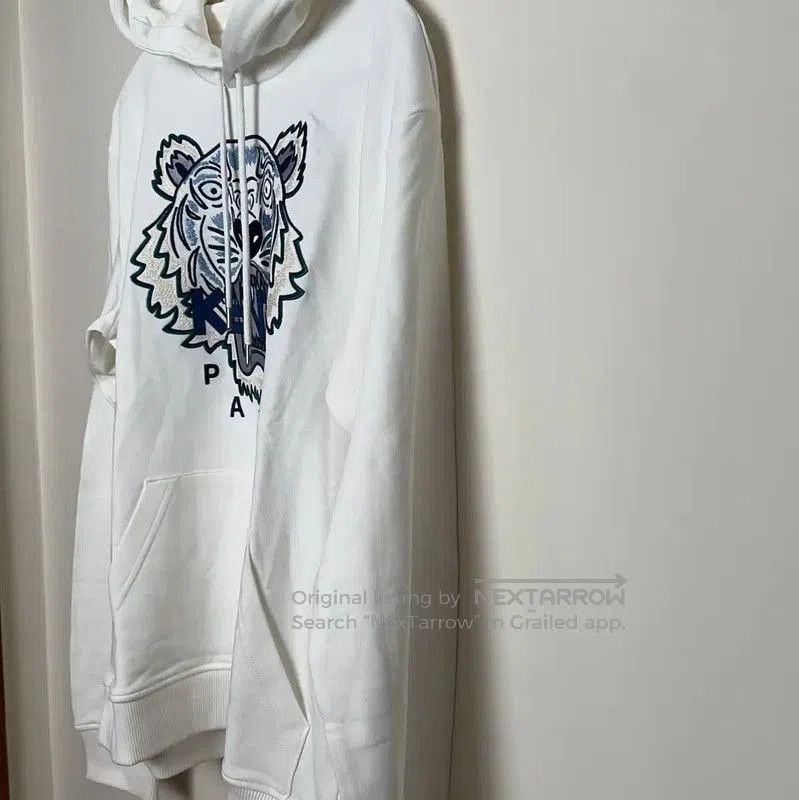 Kenzo KENZO White Cotton Men's Sweatshirt . Size US M / EU 48-50 / 2 - 3 Thumbnail