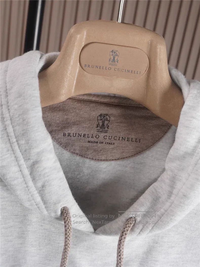 Brunello Cucinelli Brunello Cucinelli Thick Hoodie Size US S / EU 44-46 / 1 - 5 Thumbnail
