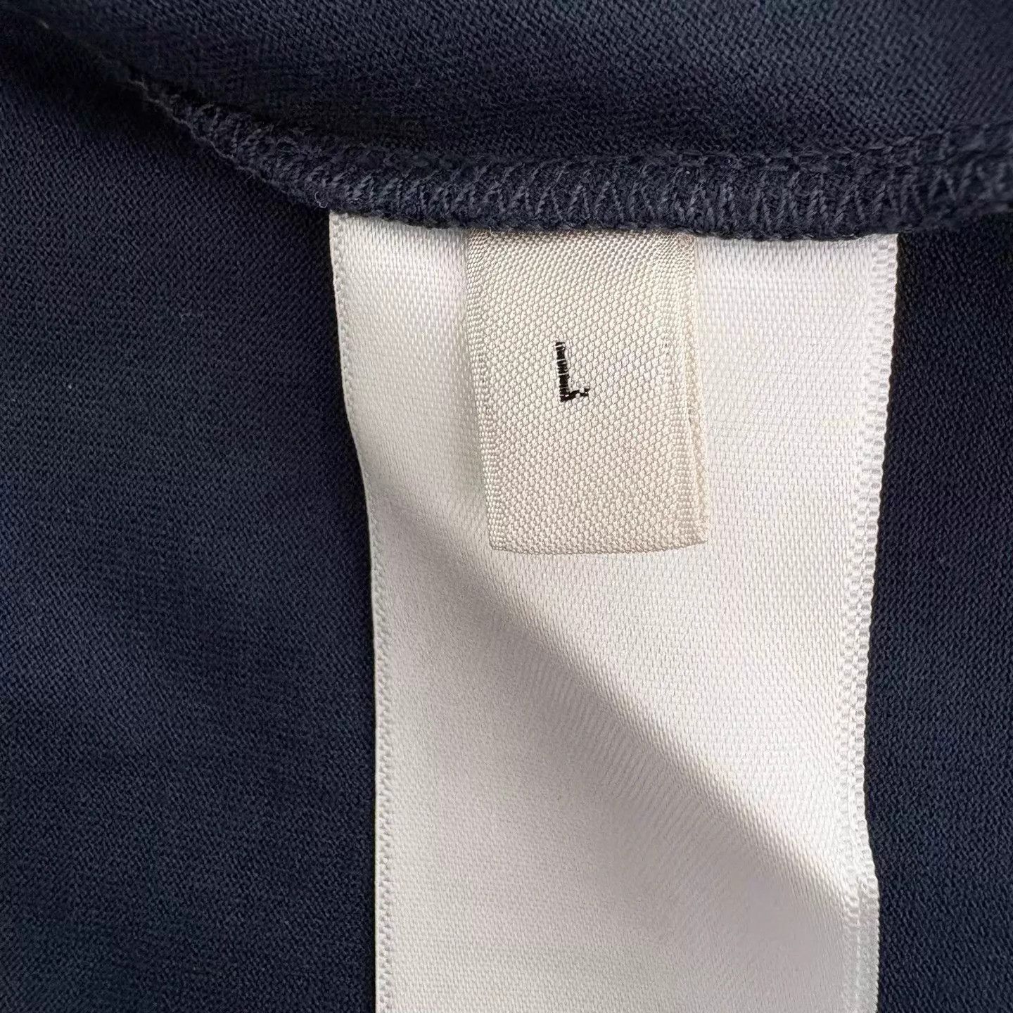 Celine Celine Navy Color Blocked Logo Cami L Size L / US 10 / IT 46 - 5 Thumbnail