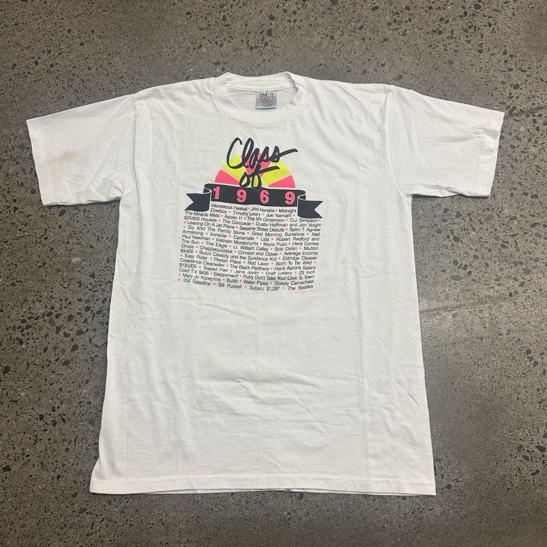 Vintage Vintage Class of 1969 Shirt Adult Extra Large White Size US XL / EU 56 / 4 - 1 Thumbnail