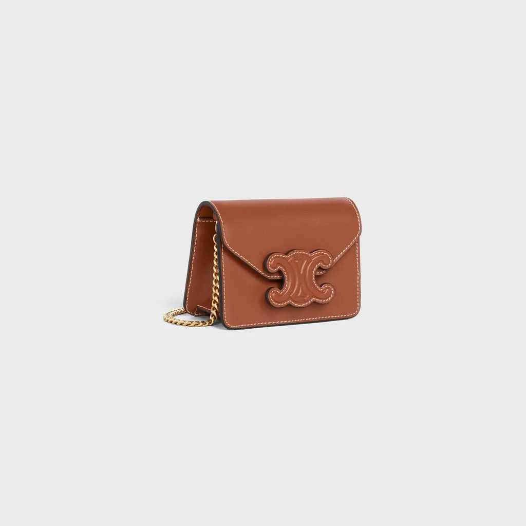 Celine o1w1db10125 10J743DPV Size: OS / Cuir Triomphe Cardholder Size ONE SIZE - 4 Thumbnail