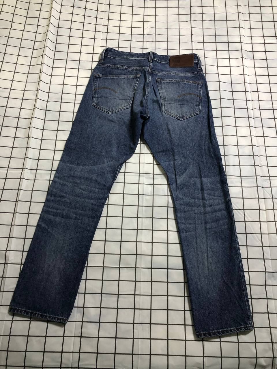 G-Star G-STAR RAW Mens 3301 Straight Leg Denim Jeans Button Up Size US 29 - 21 Thumbnail