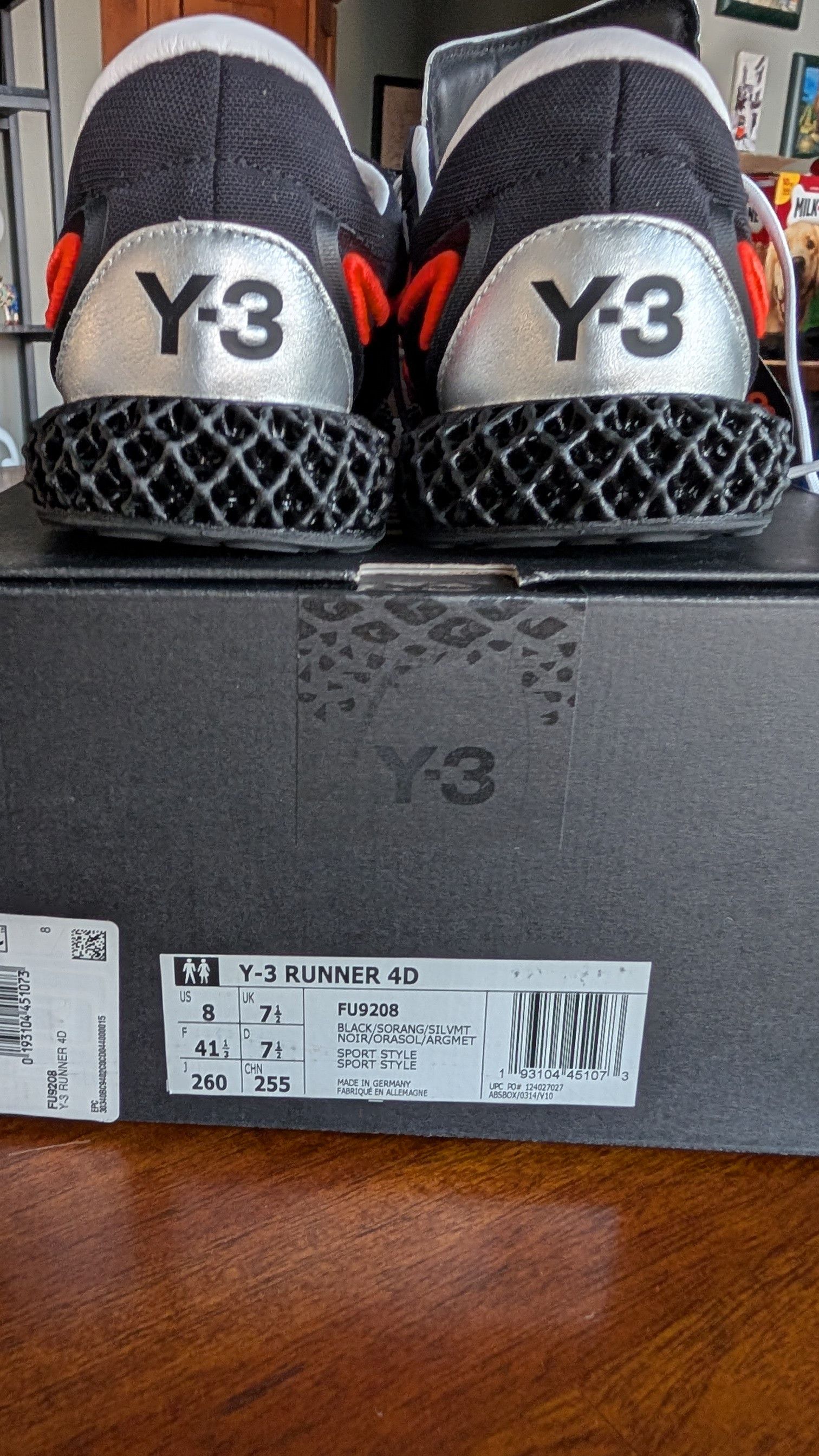 Y-3 Y-3 runner 4D Size US 8 / EU 41 - 5 Thumbnail