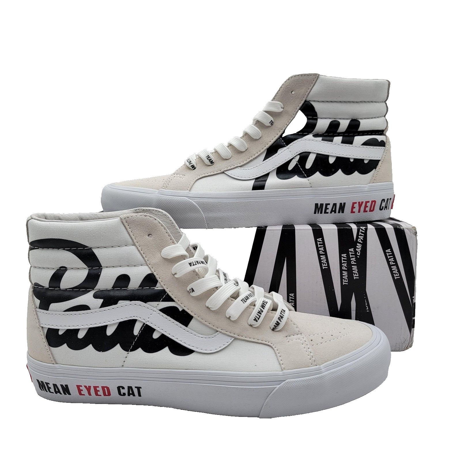 Vans Vans Sk8-Hi Reissue VI Shoes Mens Sz 11 Patta Mean Eyed Cat Size US 11 / EU 44 - 1 Thumbnail