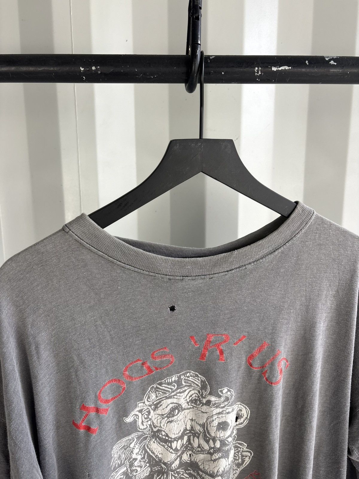 Harley Davidson Vintage Hogs R Us Shirt Faded Thrashed Distressed Grunge WCC Size US L / EU 52-54 / 3 - 5 Thumbnail